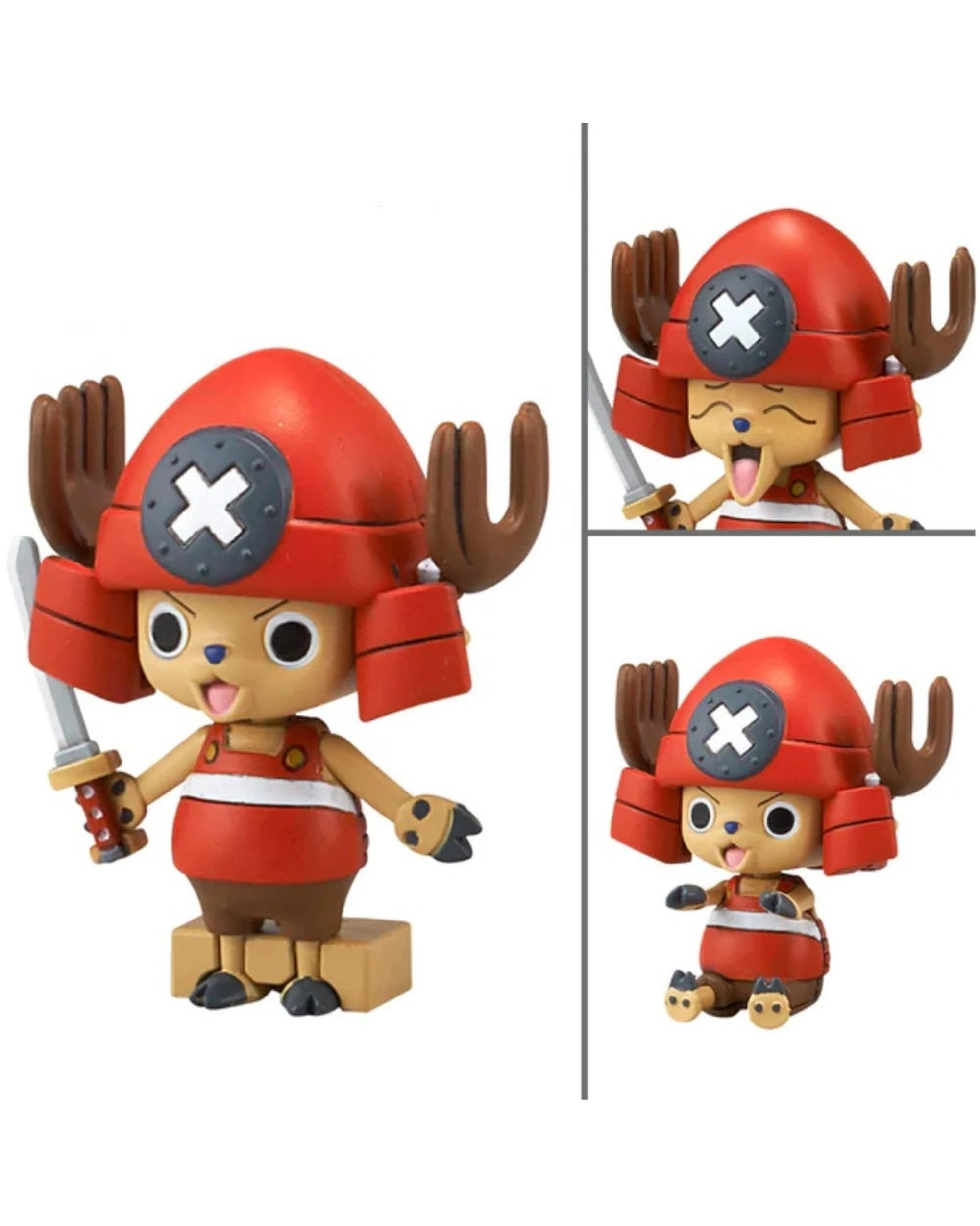 4 Bandai One Piece Chopper Robot 3 and 5 Chopper Submarine and Chopper Crane, 4 of 6