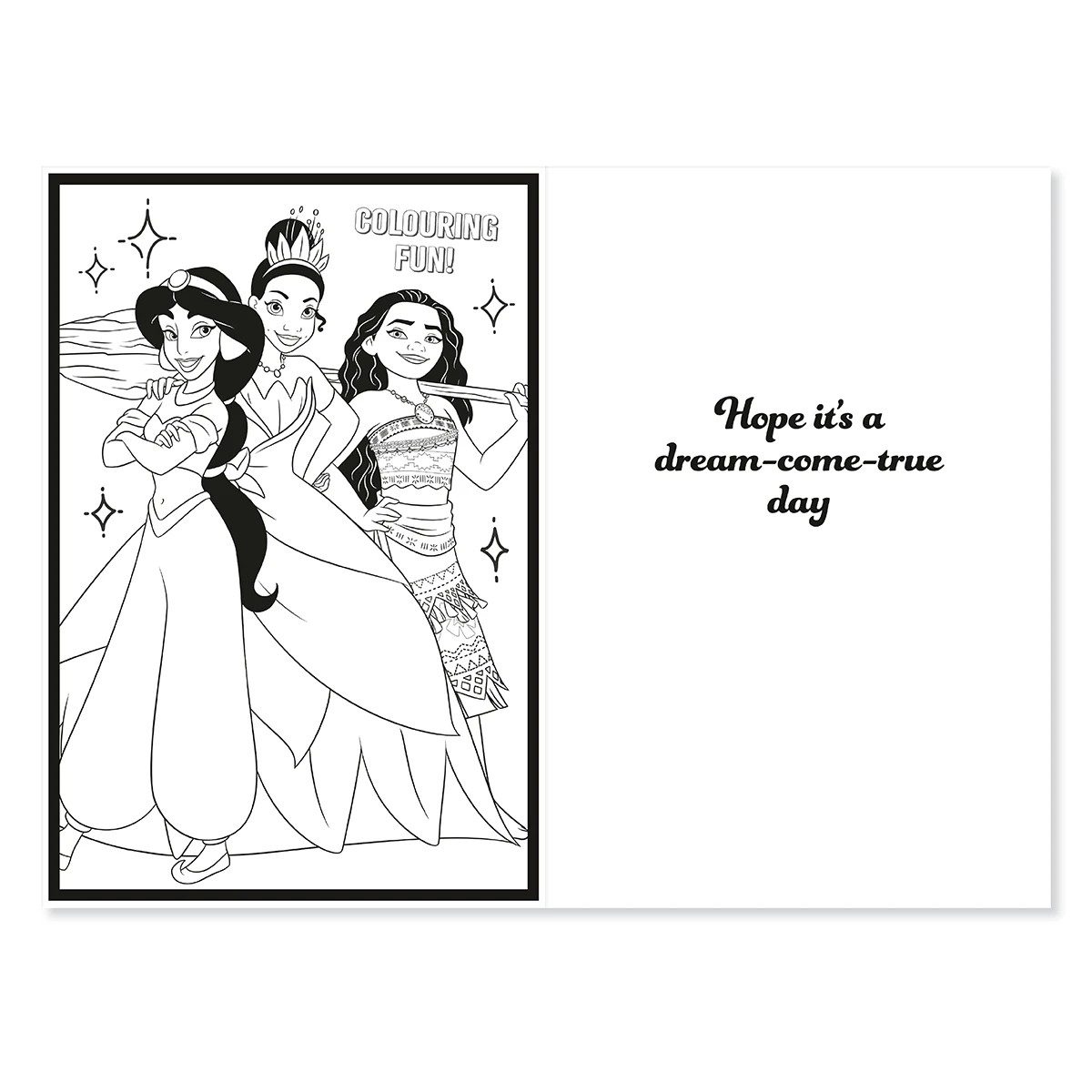 2 Connections from Hallmark Birthday Card - Disney Princess, 2 of 3