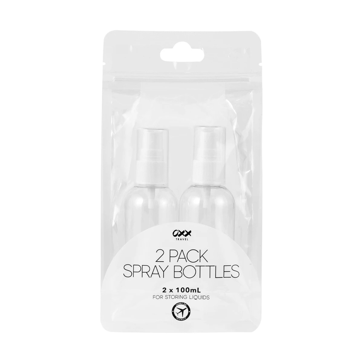 1 2 Pack Travel Solutions Spray Bottles, 1 of 9