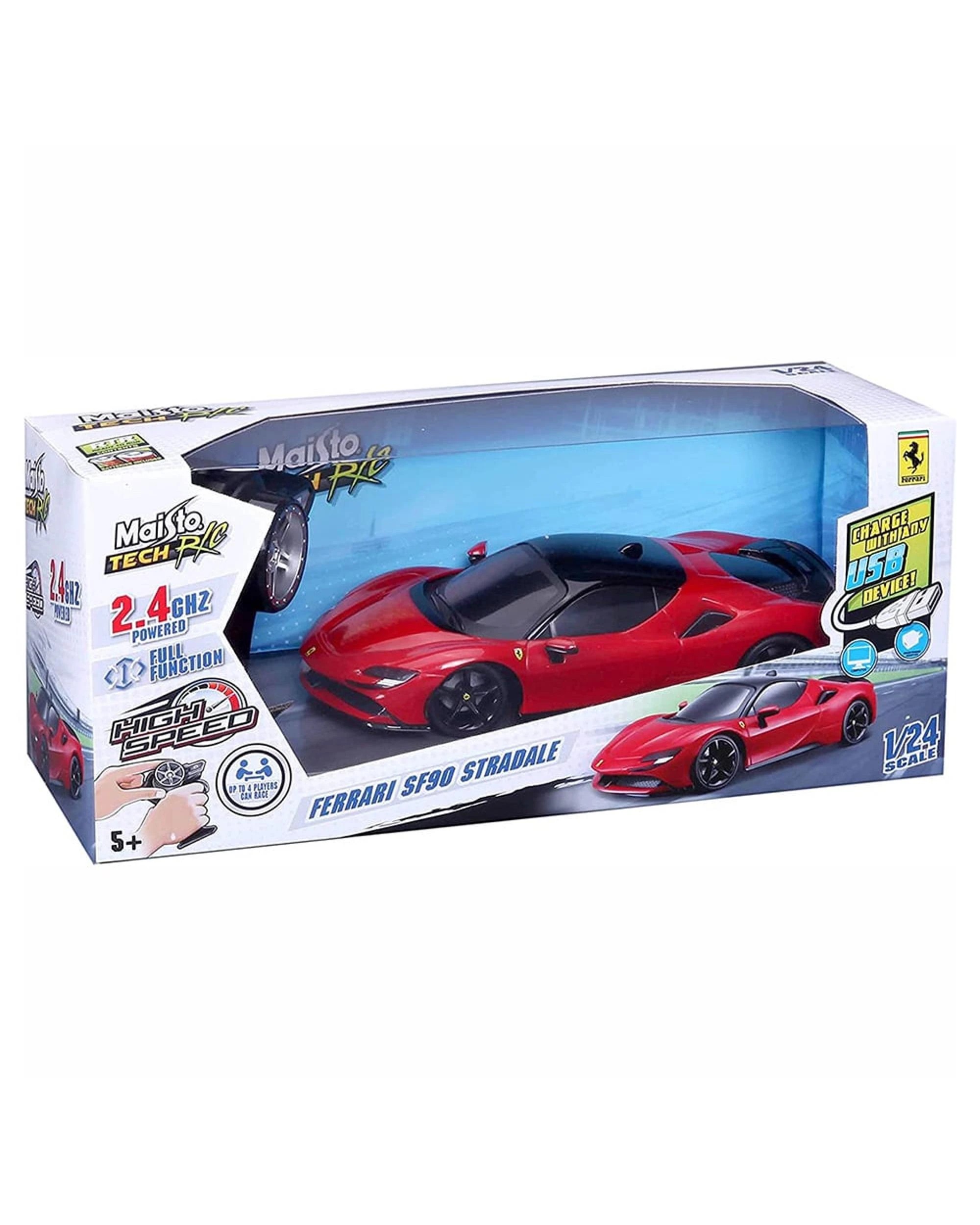 1 Maisto Tech R/C Ferrari SF-90 Stradale, 1 of 1