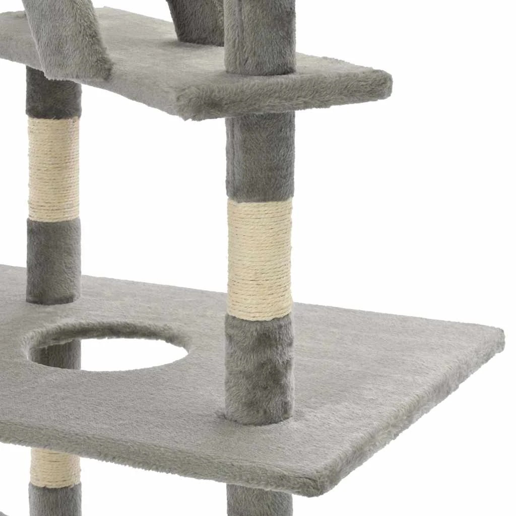 5 Vidaxl Cat Tree With Sisal Scratching Posts 230- - Grey, 5 of 6