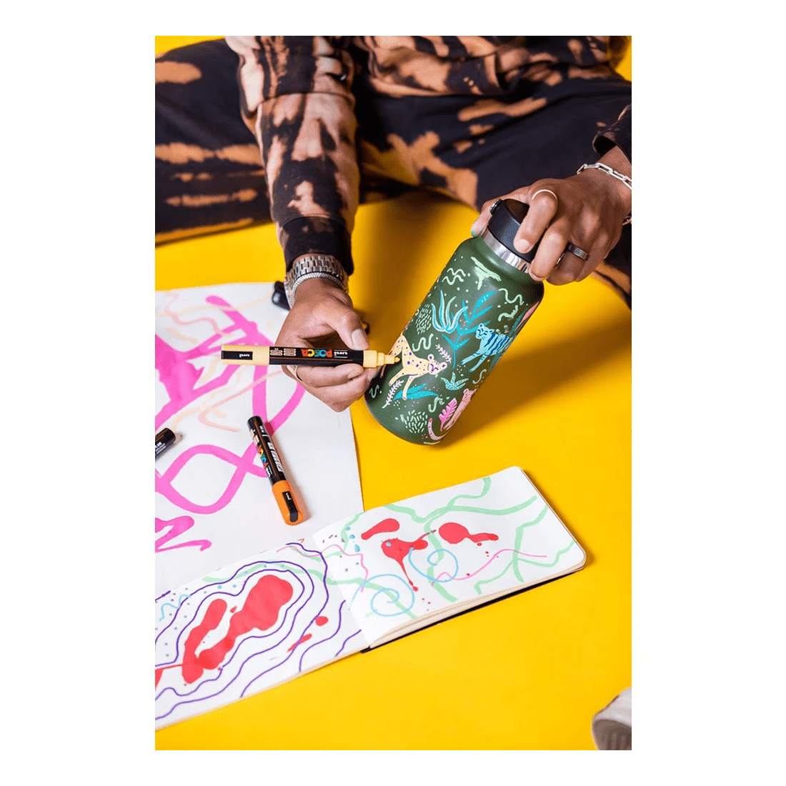 6 Posca PC-5M Paint Markers Portrait Colours 8 Pack, 6 of 10