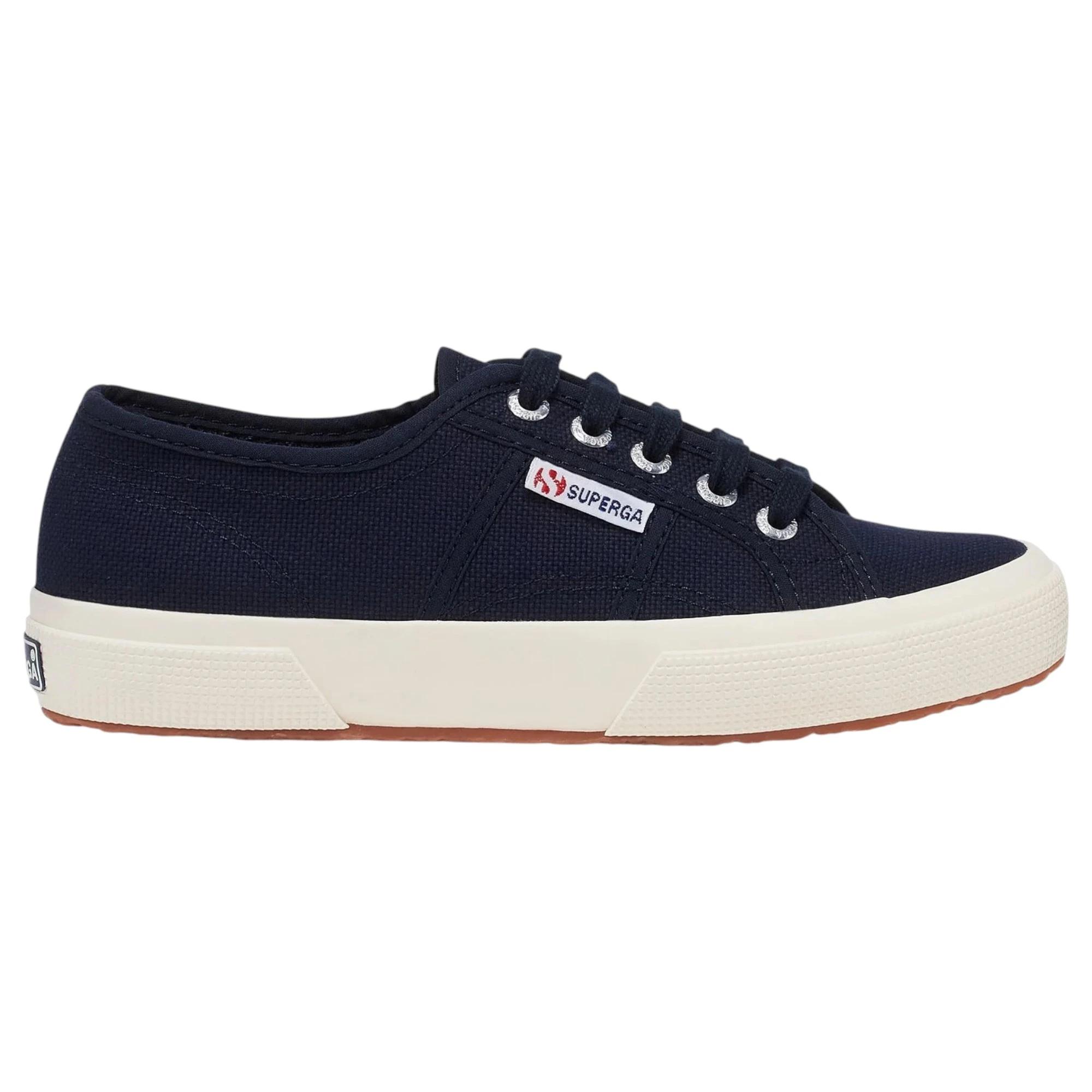 3 Superga Unisex 2750 Cotu Classic Navy Casual Shoes NAVY, 3 of 6