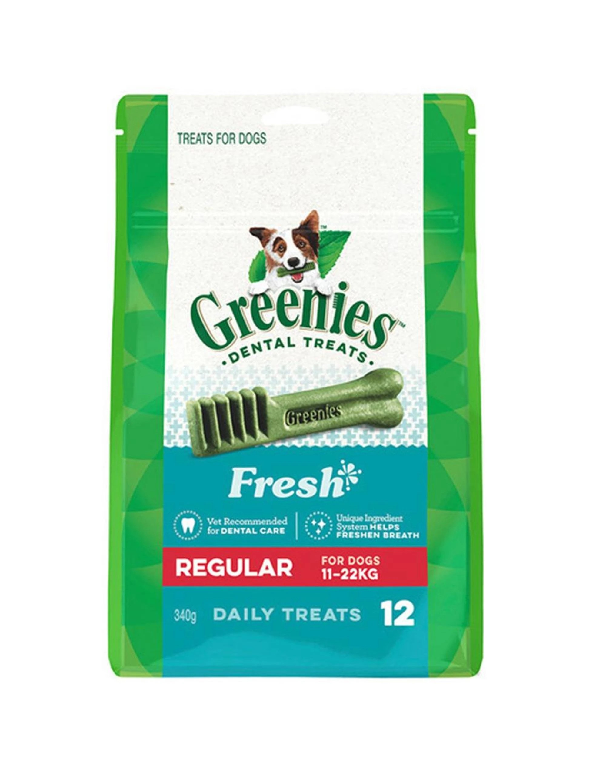 1 Greenies Fresh Regular Dog Dental Treats, 1 of 1