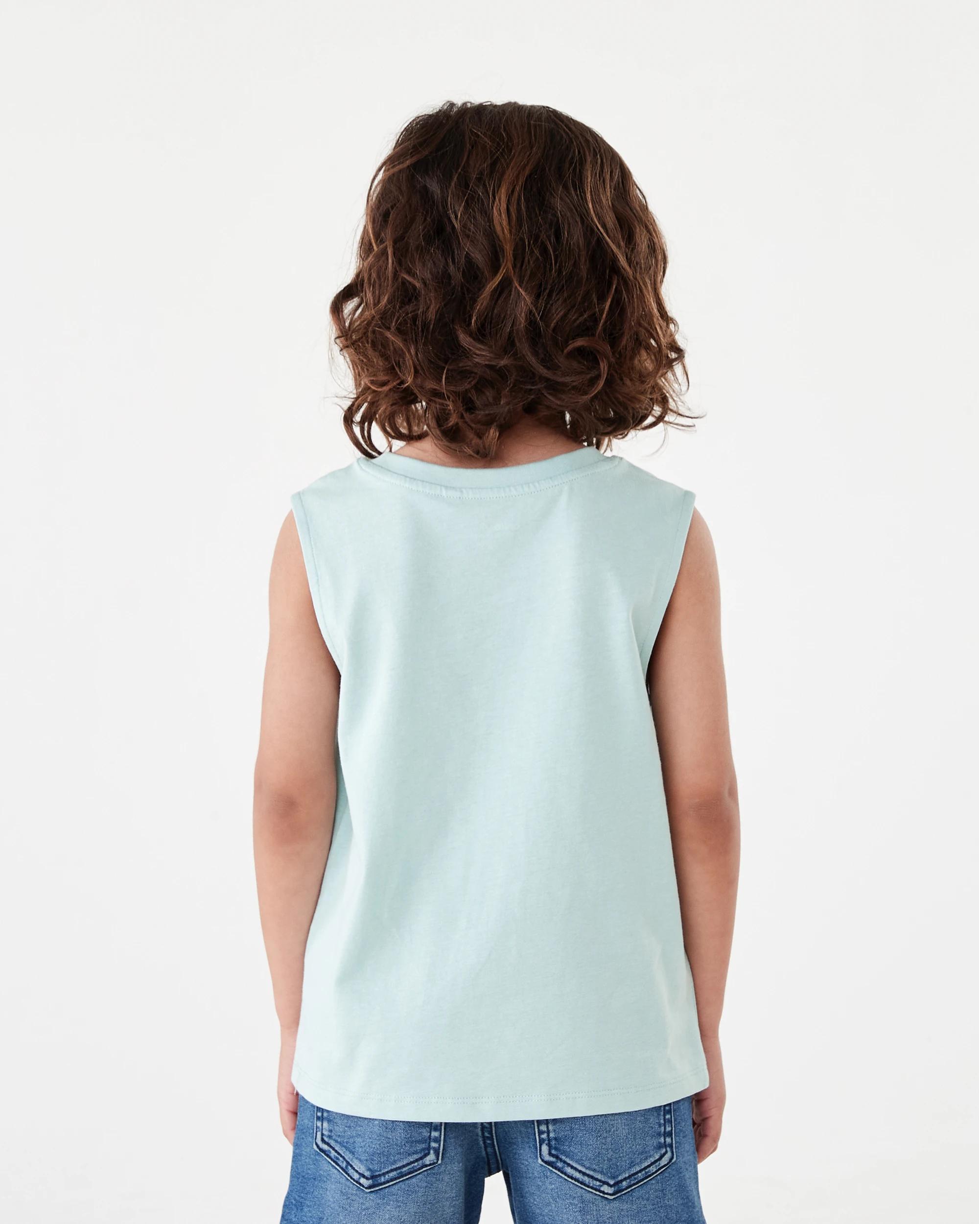 2 Oversized Print Tank Grn Skate, 2 of 6