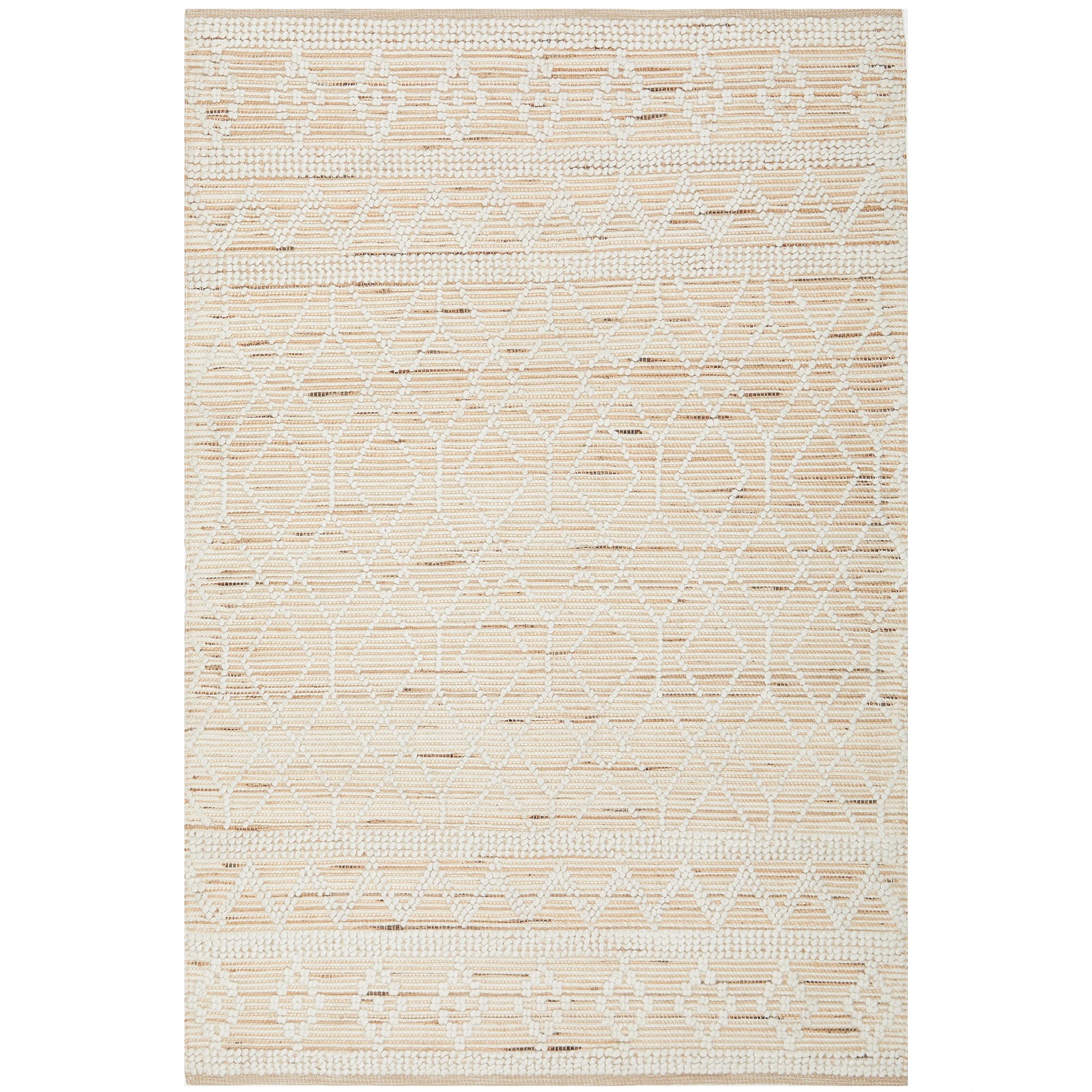 2 Common Ground Rugs Kalahari Xavier 225x155cm - Medium Floor Rug - Beige, 2 of 8
