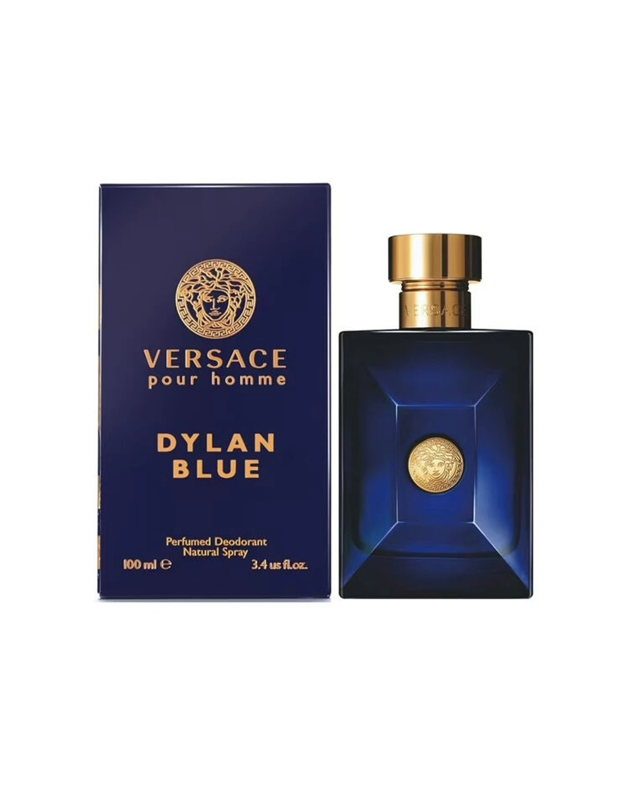 1 Versace Pour Homme Dylan Edt Fresh Luxury Scent Fragrance For Men 100Ml - Blue, 1 of 1