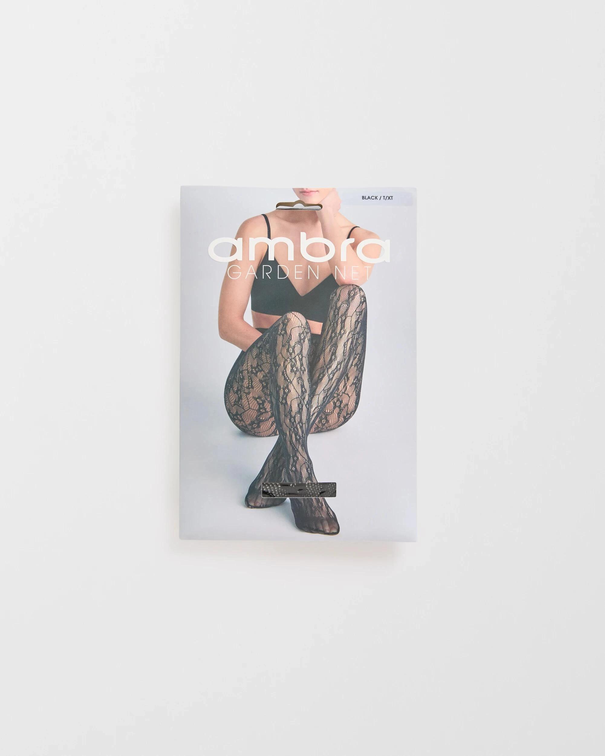 3 Ambra Garden Net Tights BLACK, 3 of 3
