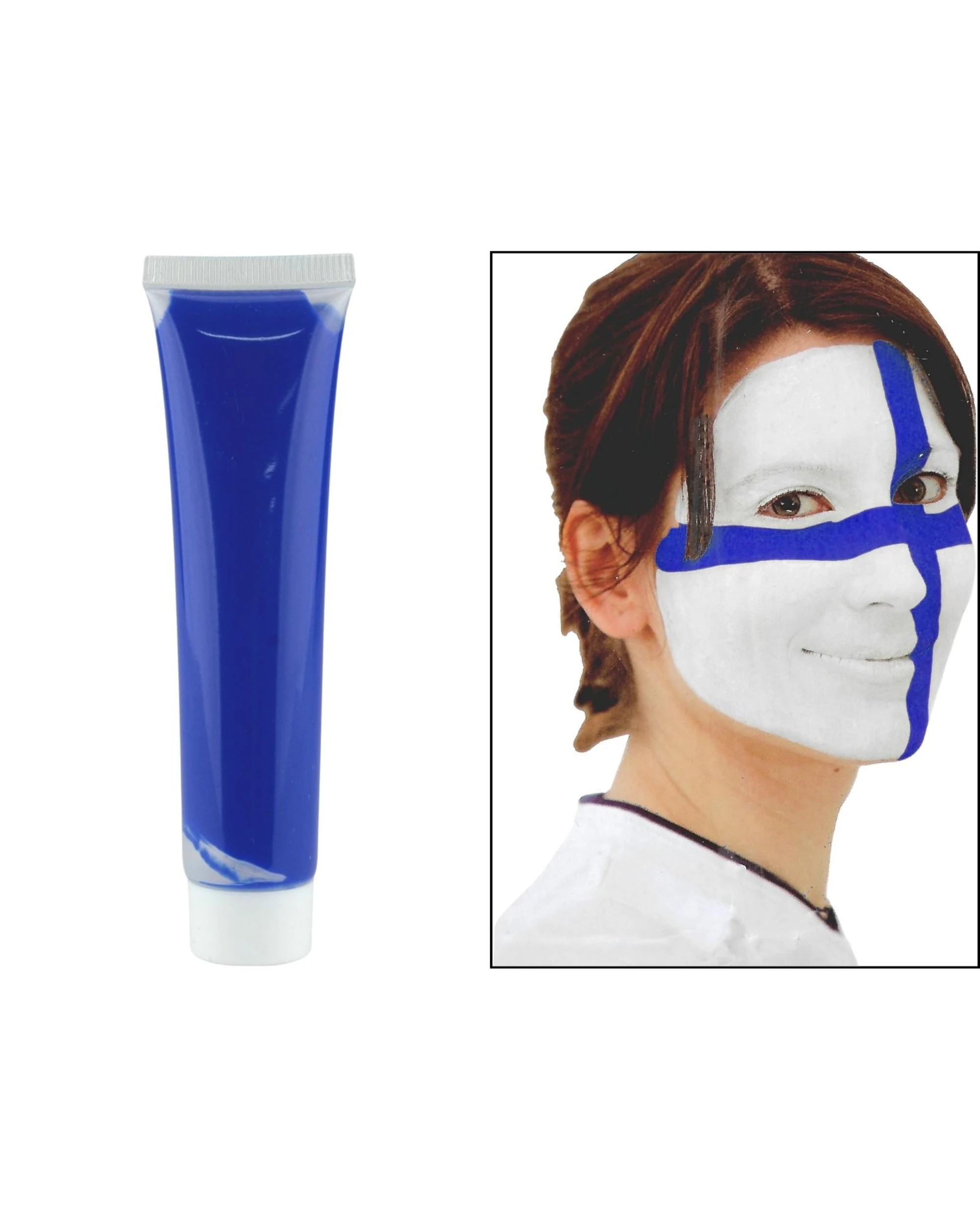 1 Party Planet Face Paint - Blue, 1 of 3