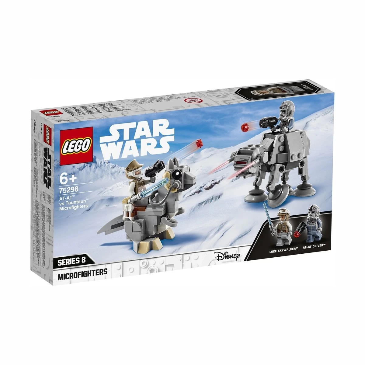 1 LEGO Star Wars AT-AT vs. Tauntaun Microfighters 75298, 1 of 8