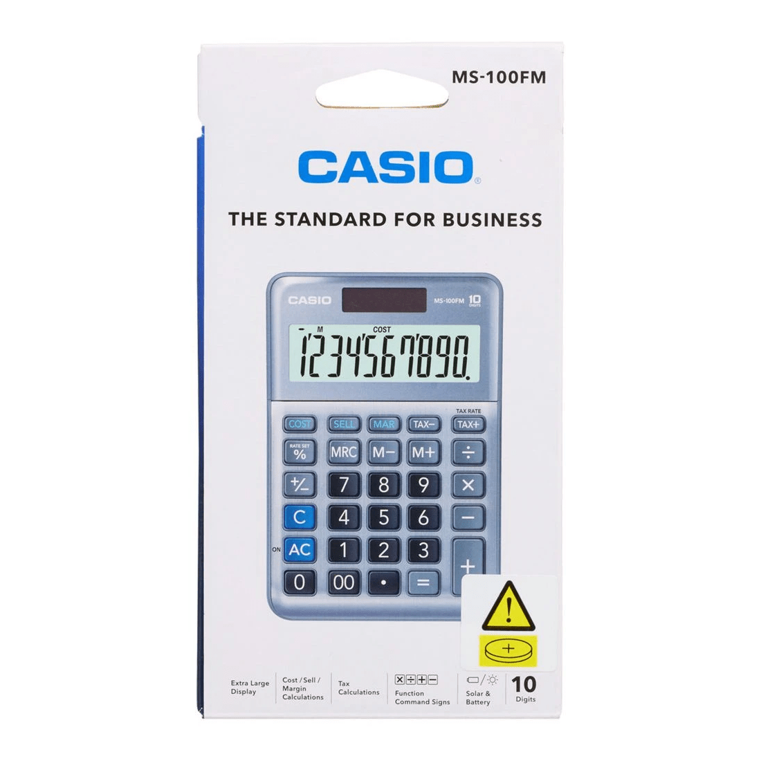 3 Casio MS-100FM Desktop Calculator, 3 of 4