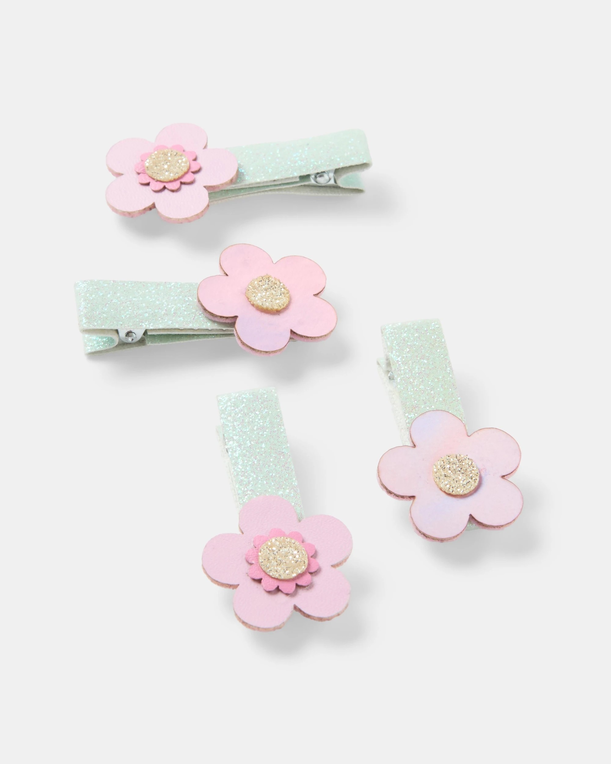 2 4 Pack Flower Hair Clips, 2 of 3