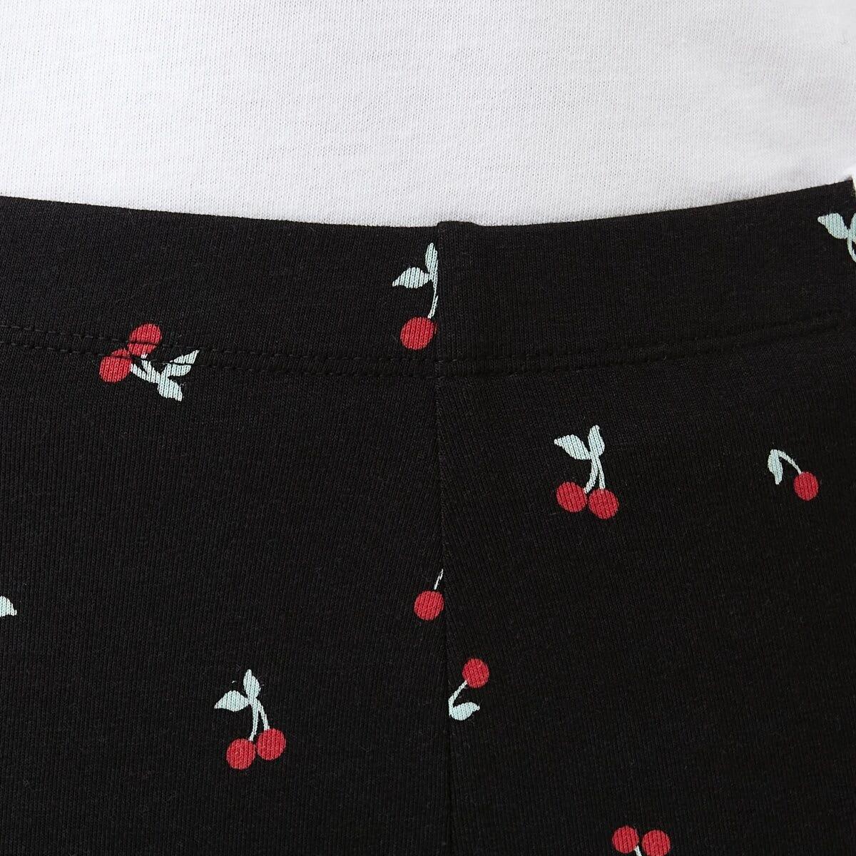 3 Print Leggings Cherries, 3 of 8