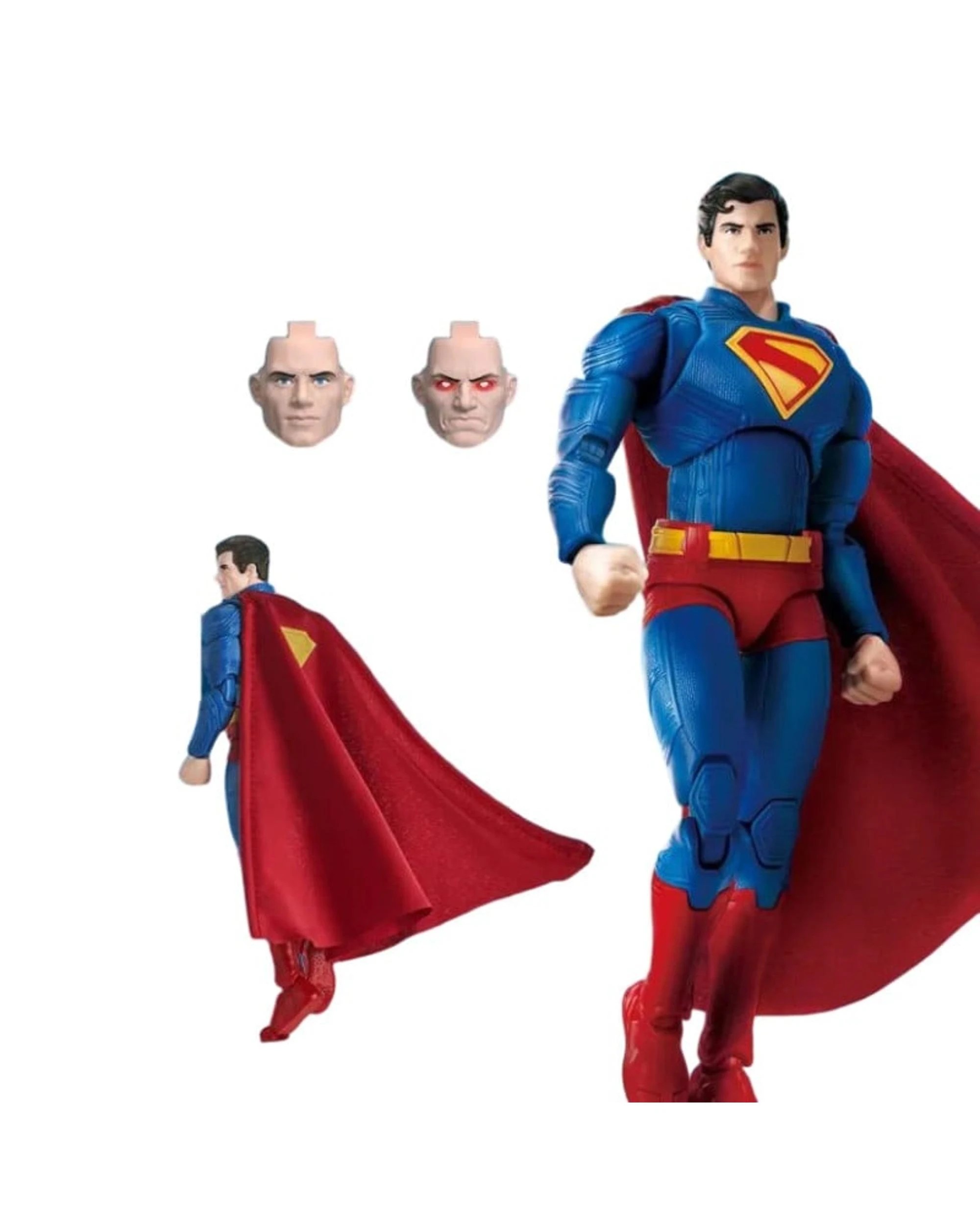 3 Blokees DC Champion Class 01 Superman 2025 Action Figure Model Kit, 3 of 6