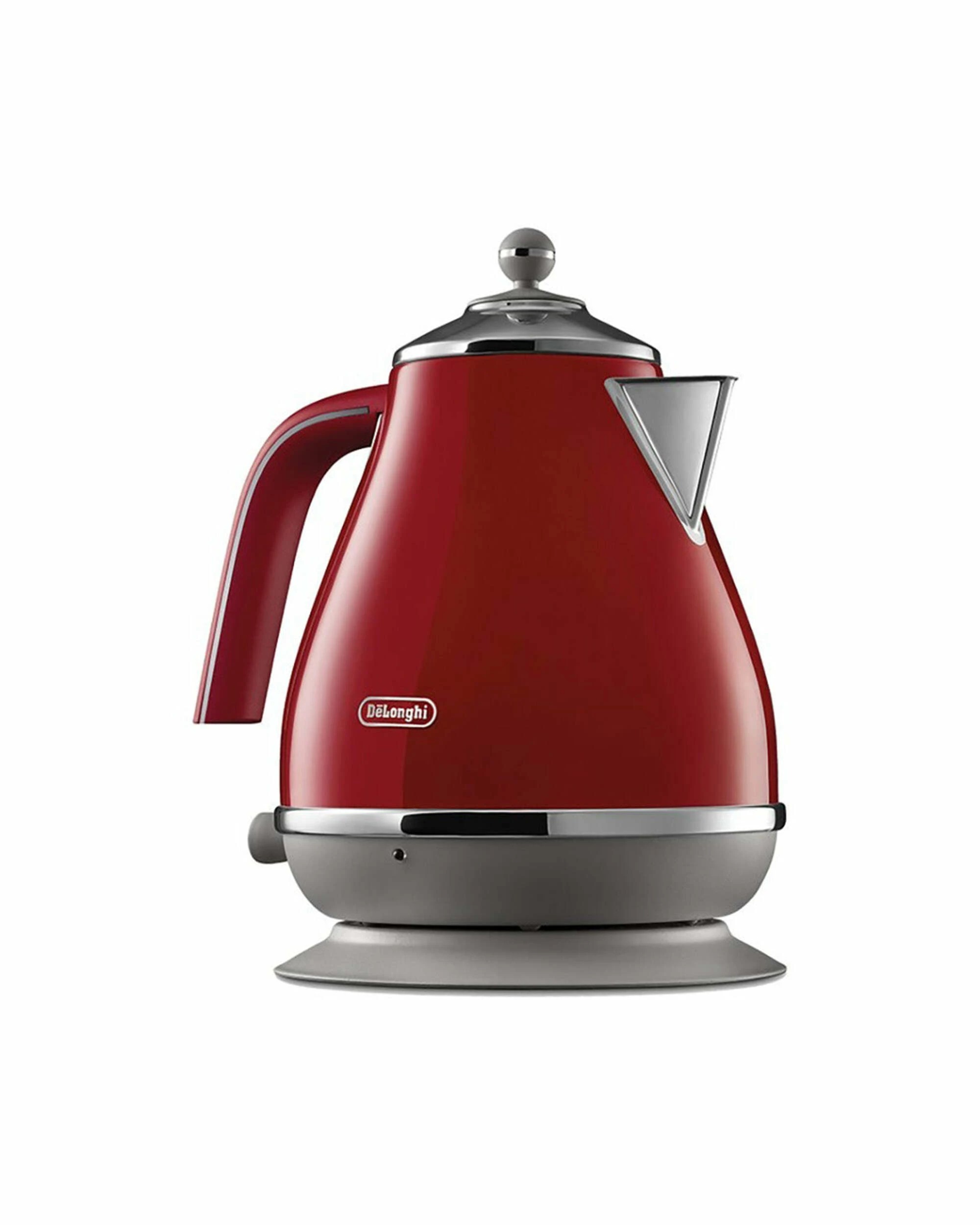 2 DeLonghi 1.7 Litre Icona Capitals Kettle - Tokyo Red - Red, 2 of 3