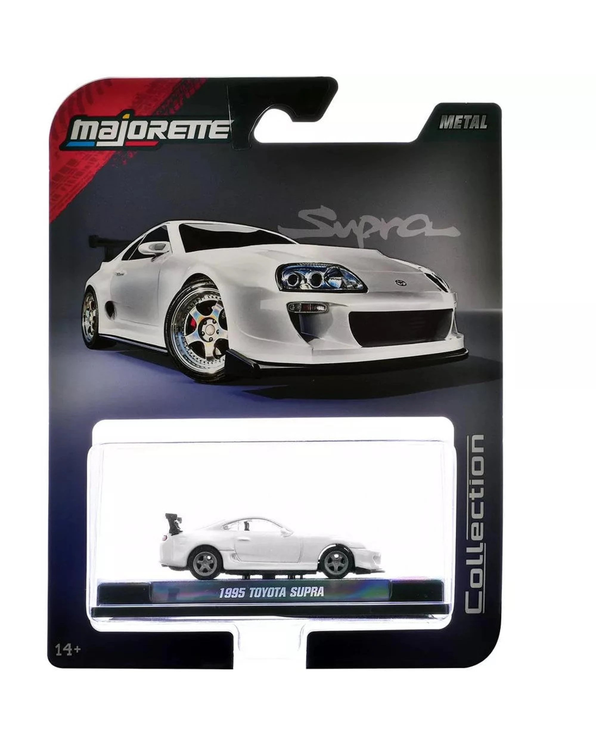 2 Majorette Collection Series 1995 Toyota Supra Diecast Vehicle - White, 2 of 5