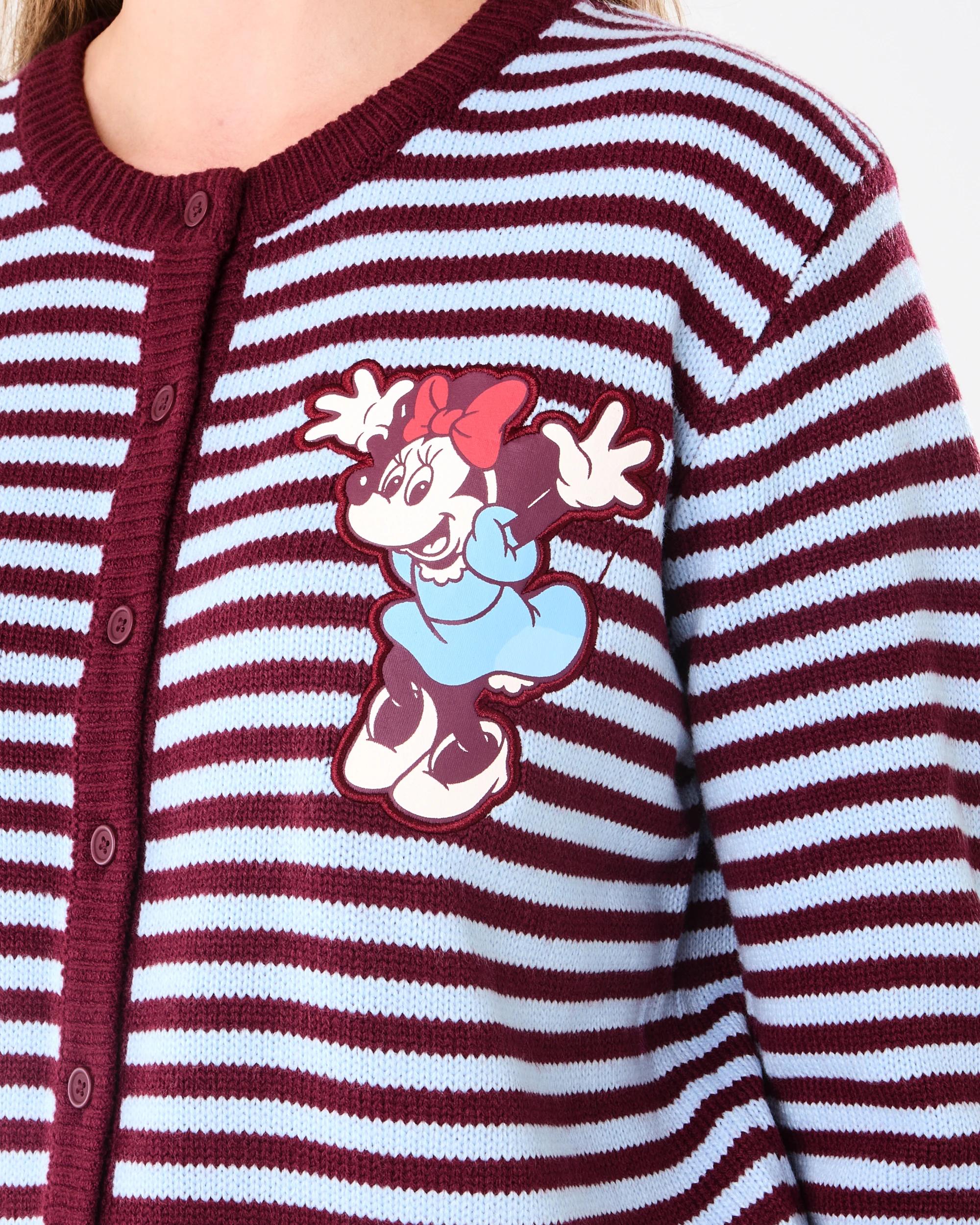 4 Mickey Mouse License Knit Cardigan Mcky Strp, 4 of 6