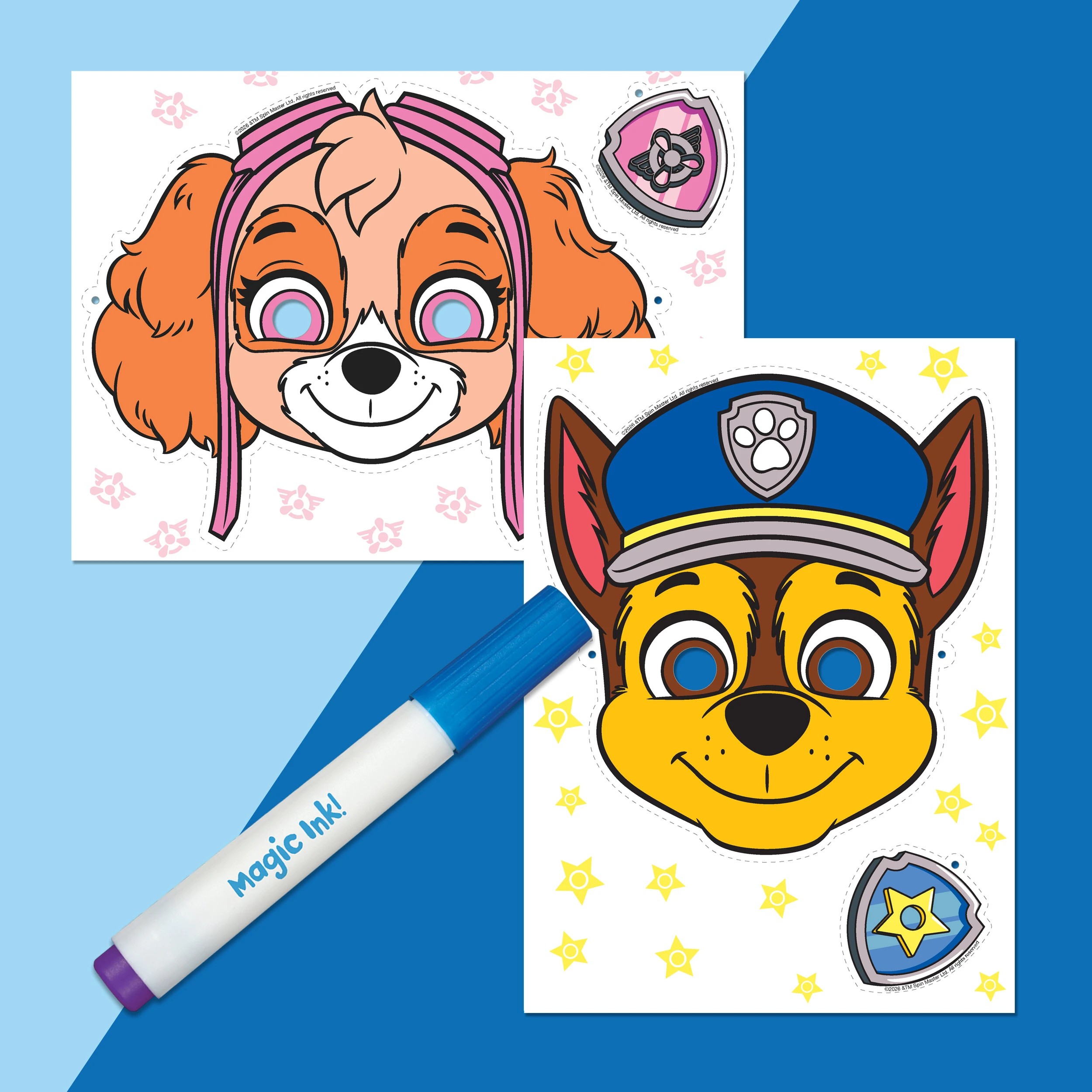 3 INKredibles PAW Patrol Magic Ink Masks - Book, 3 of 4