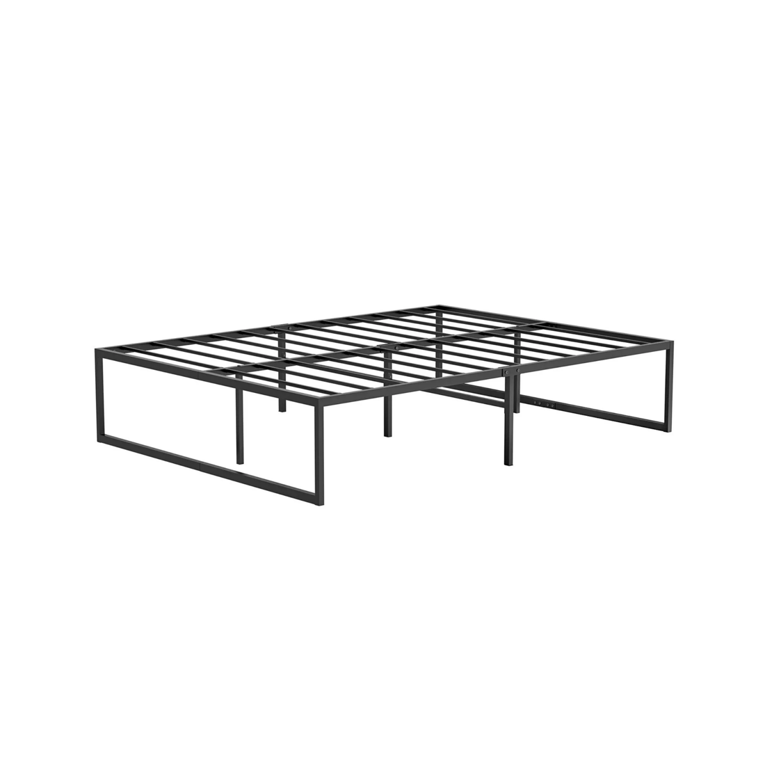 1 Advwin Single Metal Bed Frame Black, 1 of 8