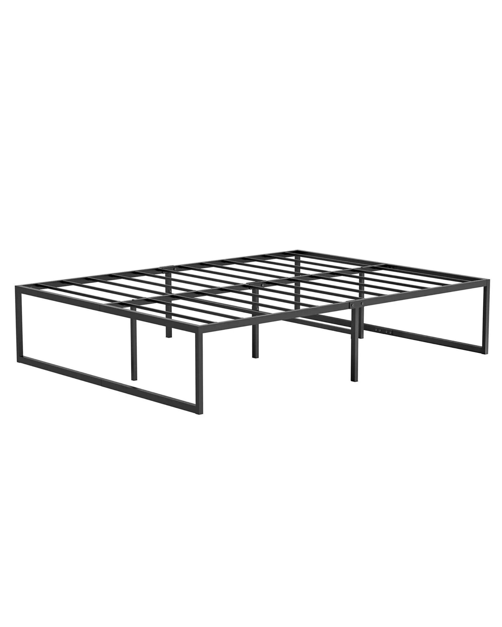 1 Advwin Single Metal Bed Frame Black, 1 of 8