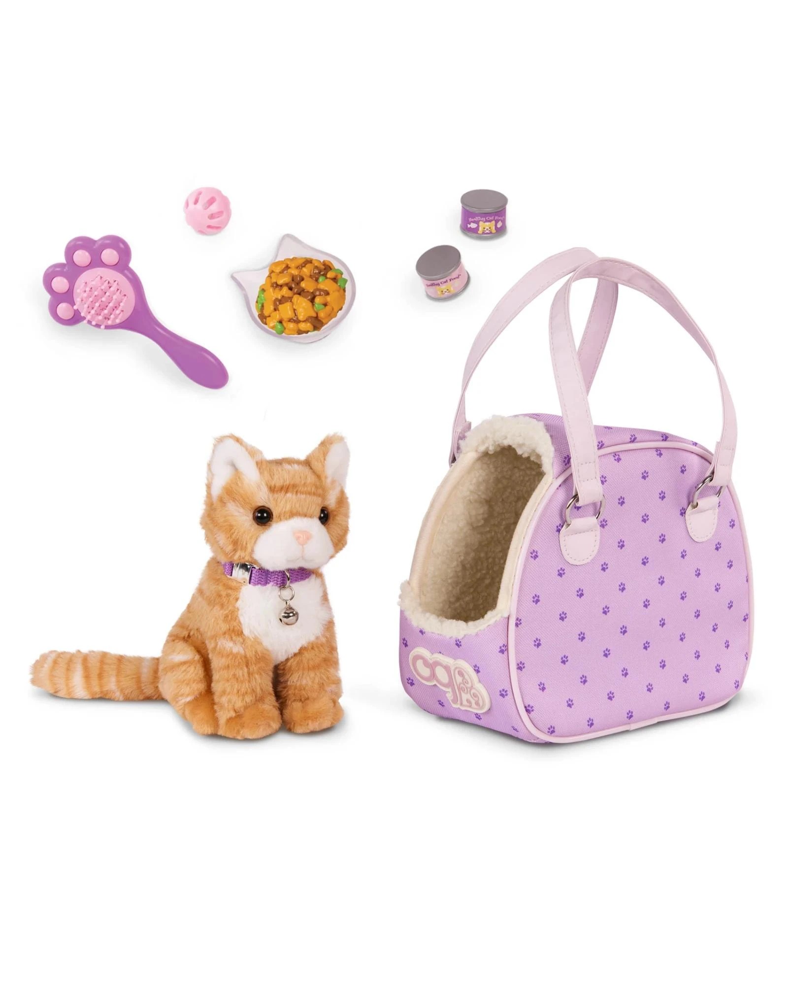1 Our Generation Hop In Cat Carrier Pet Carrier & Plush Kitten Set for 18-inch Dolls - Multi, 1 of 7