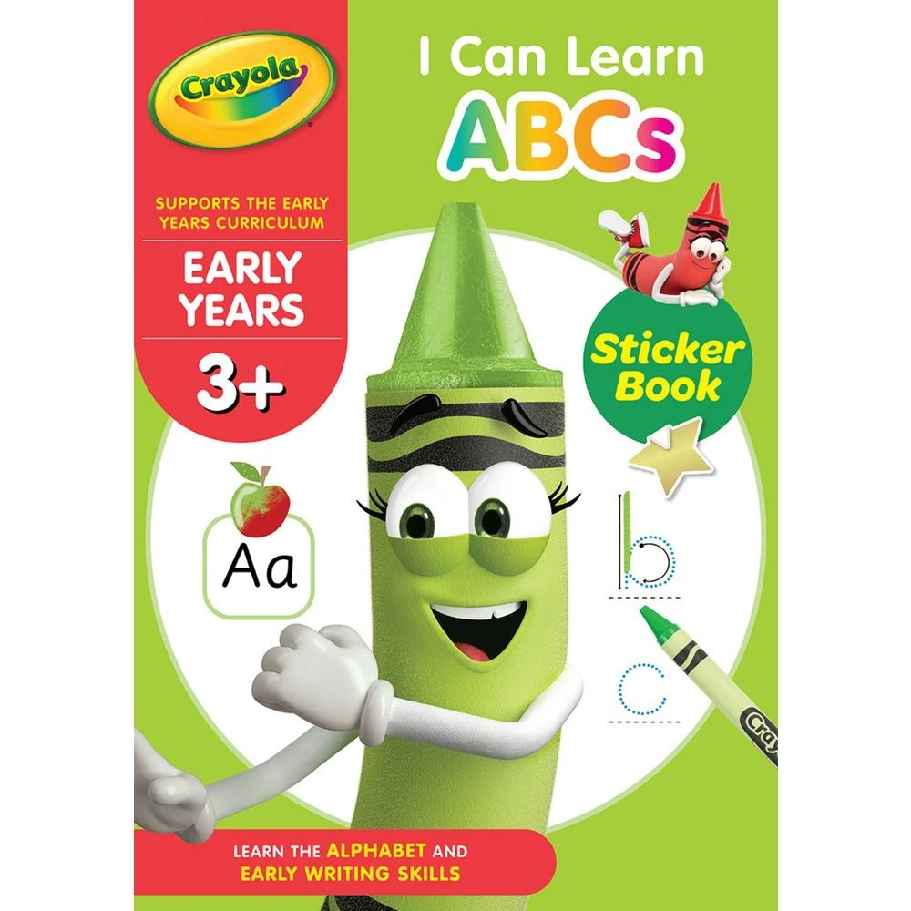 1 Crayola Early Years 3+: I Can Learn ABCs 32 Pages, 1 of 1