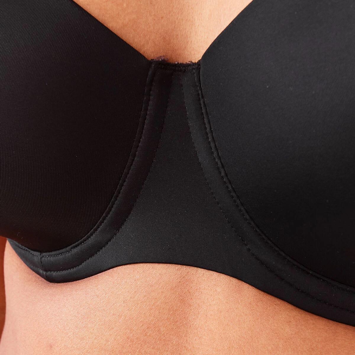 6 Full Figure T-shirt Bra BLACK, 6 of 7