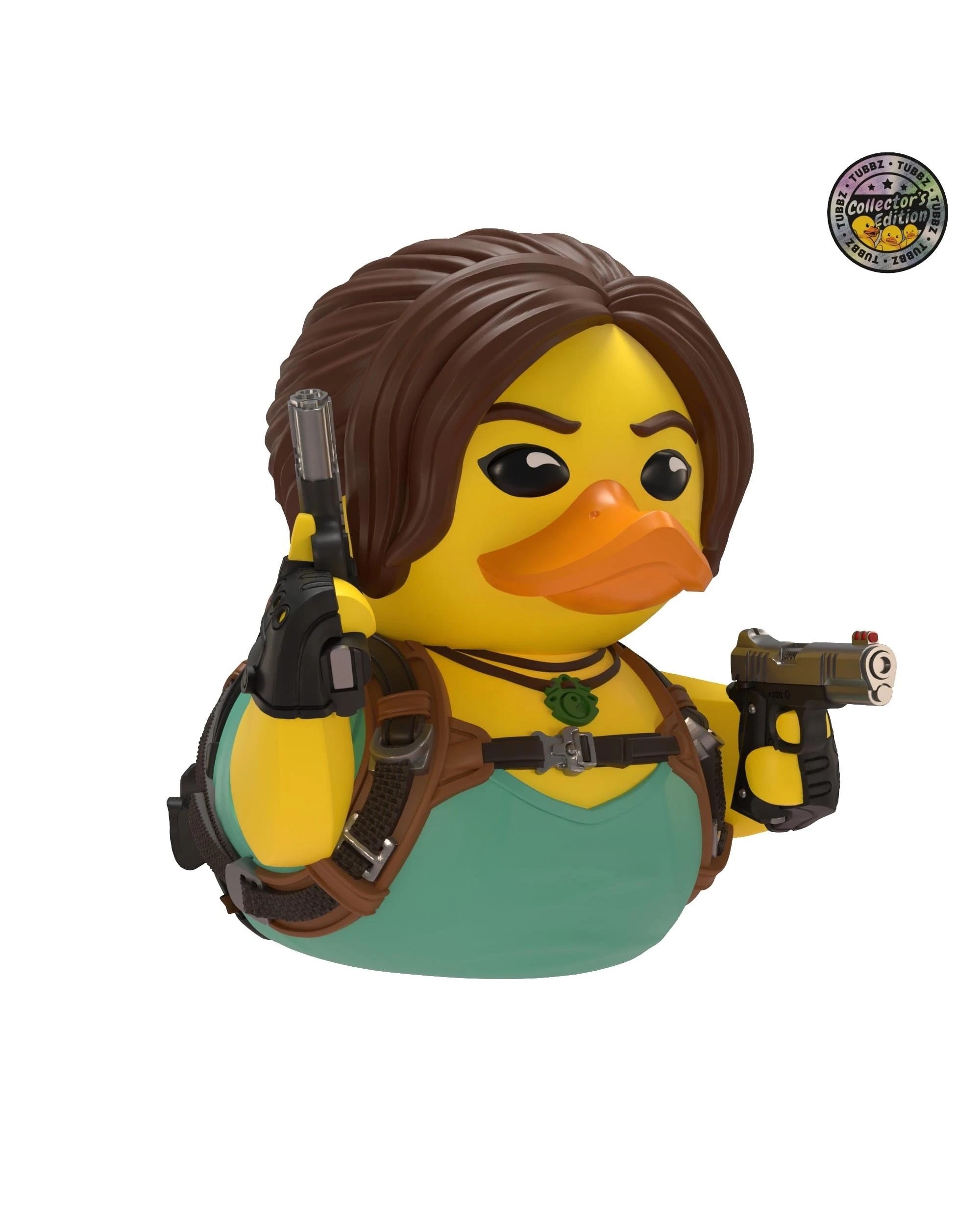 2 TUBBZ Tomb Raider 30th Anniversary Lara Collectors Edition Cosplaying Duck Figure, 2 of 7