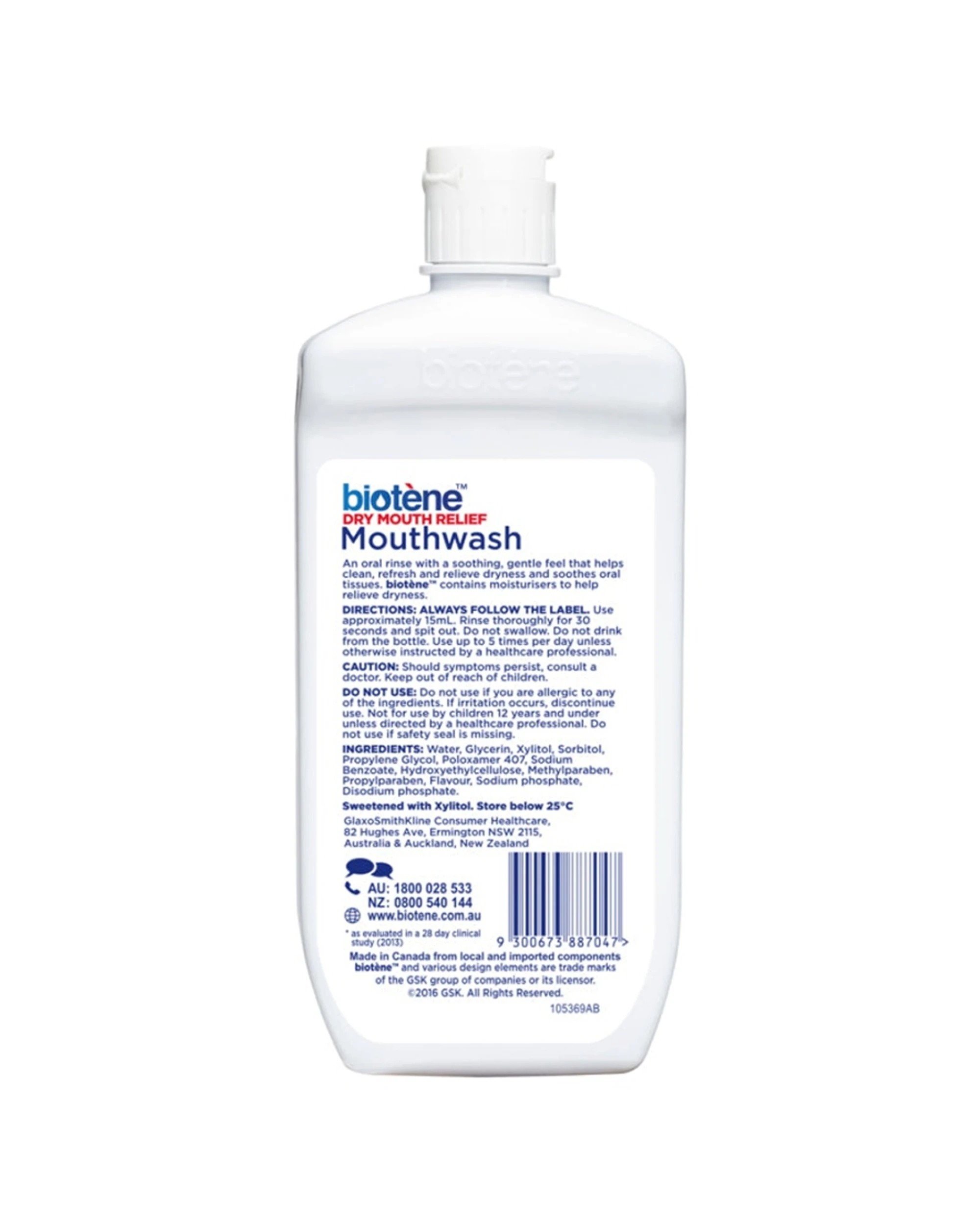 2 Biotene Dry Mouth Relief Mouthwash Fresh Mint 470ml, 2 of 6