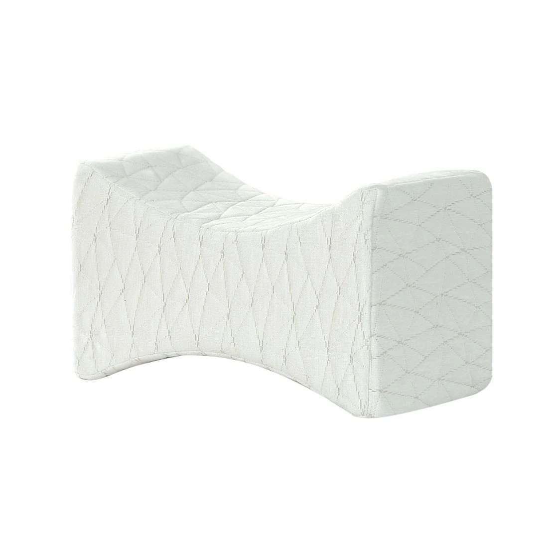 1 Giselle Bedding Memory Foam Leg Knee Pillow - White, 1 of 4