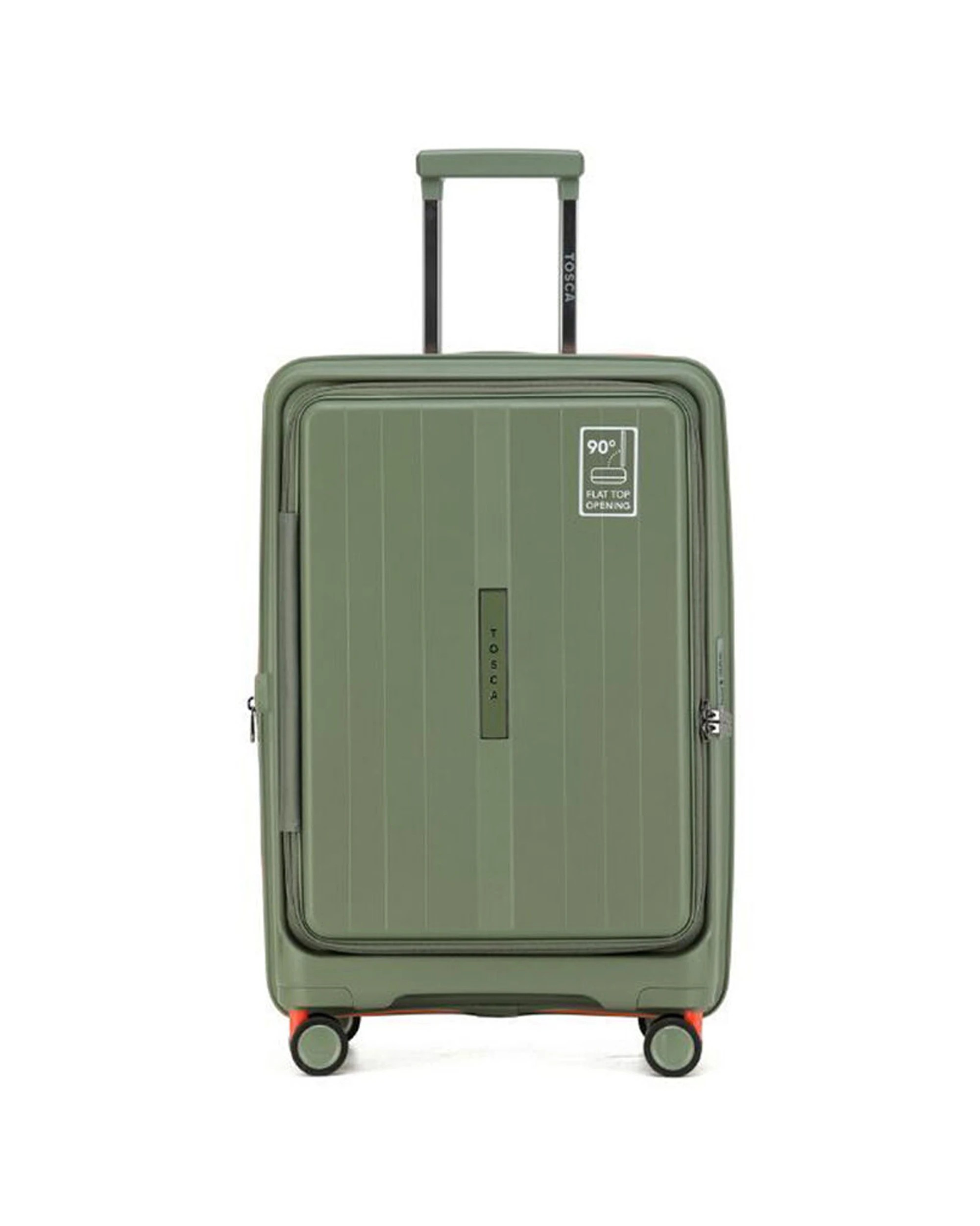 1 Tosca Cruiser Hard Case Carry On Travelling Suitcase Medium - Multi, 1 of 3