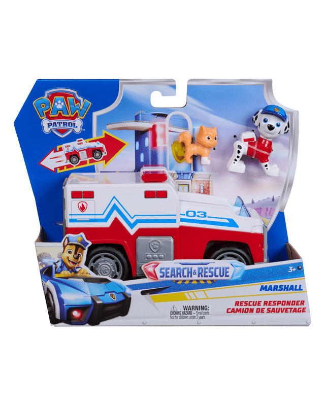 PAW Patrol Search and Rescue Marshall Rescue Responder Veh