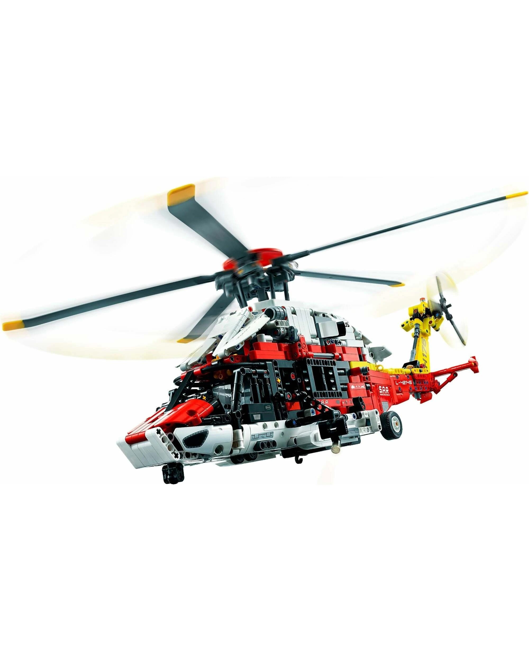 3 LEGO Technic Series 42145 Airbus H175 Rescue Helicopter, 3 of 4