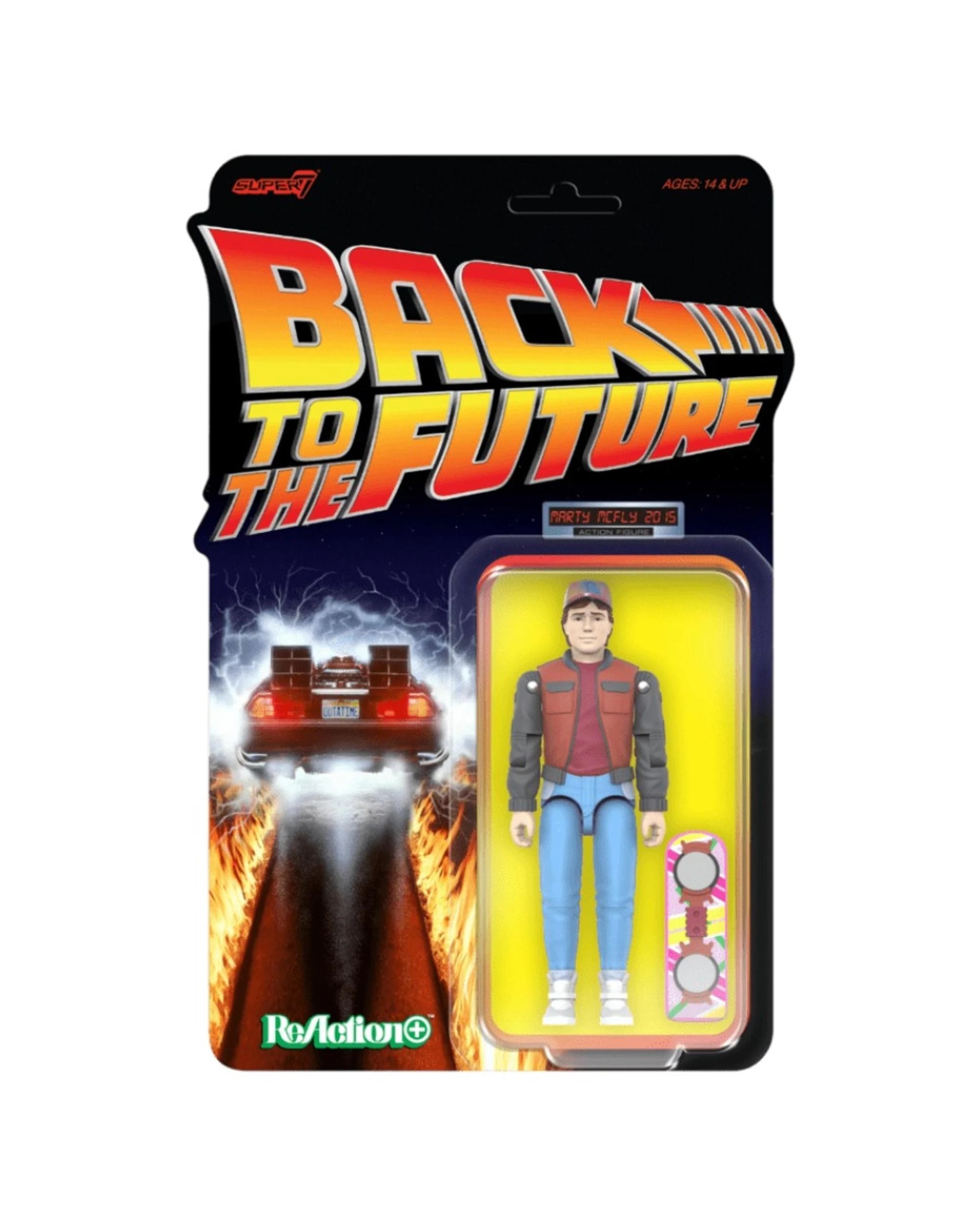 1 Super7 ReAction+ Back to the Future Part II Marty McFly - Future -  Figure, 1 of 4