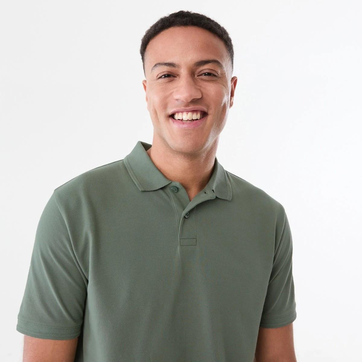 4 Pique Polo Shirt LILY PAD, 4 of 5