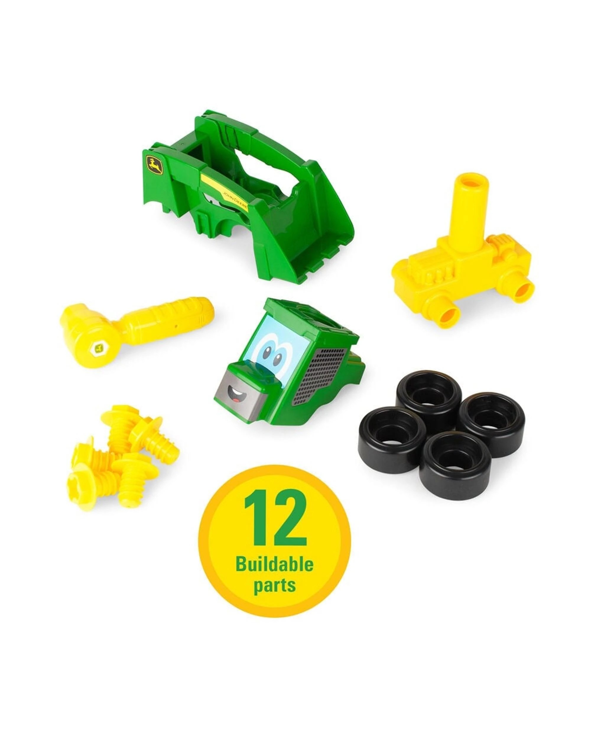 3 John Deere Build-A-Buddy Skid-Steer Toy Vehicle, 3 of 8