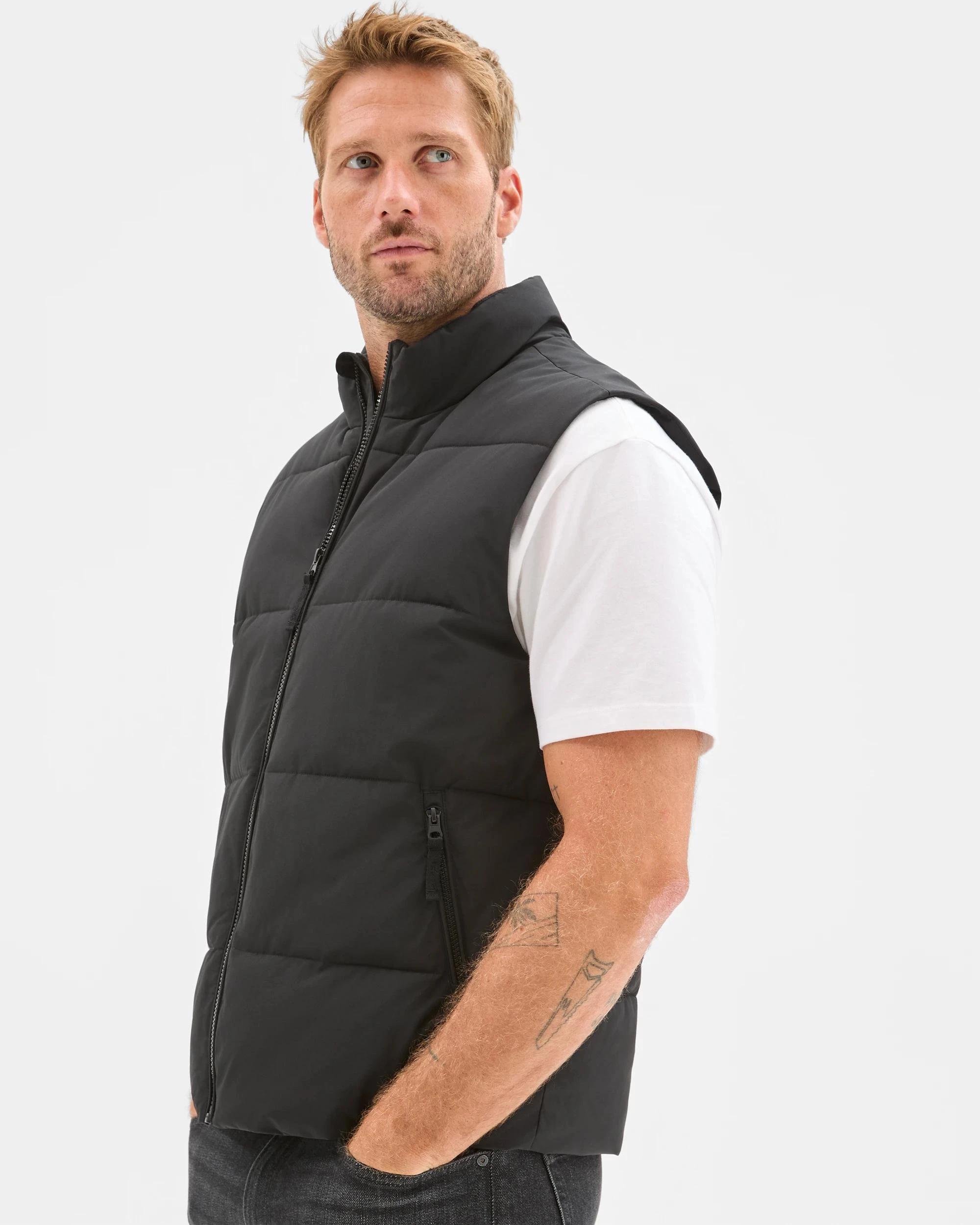 2 Target Man Core Puffer Vest BLACK, 2 of 6