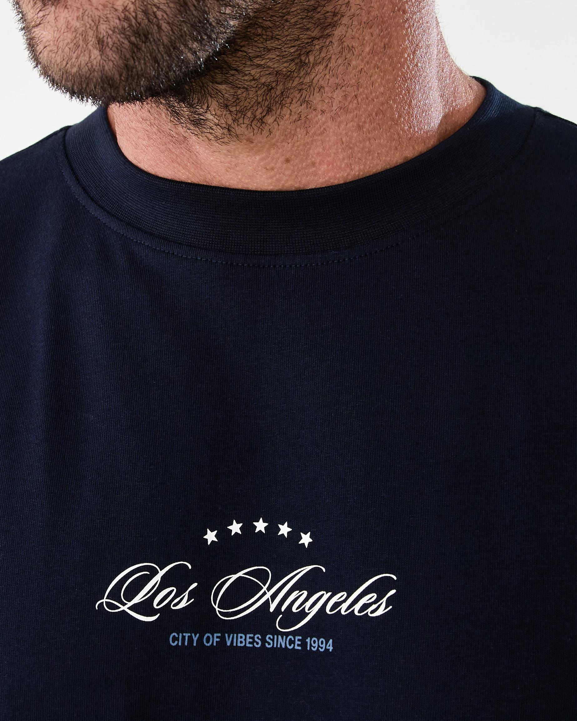 5 Oversized Printed T-shirt Blu Lacity, 5 of 7