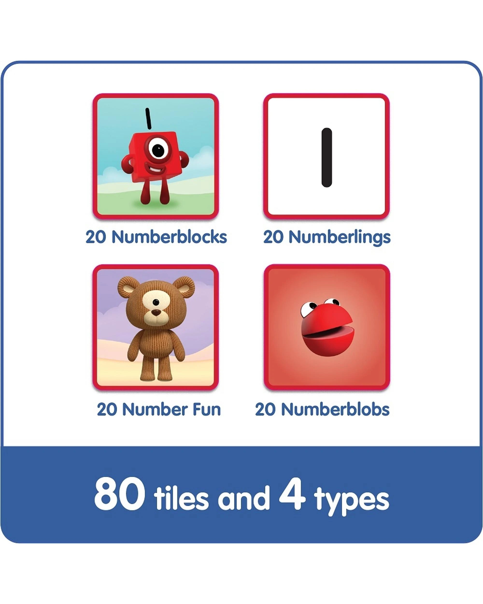 4 Numberblocks Memory Match Game, 4 of 7