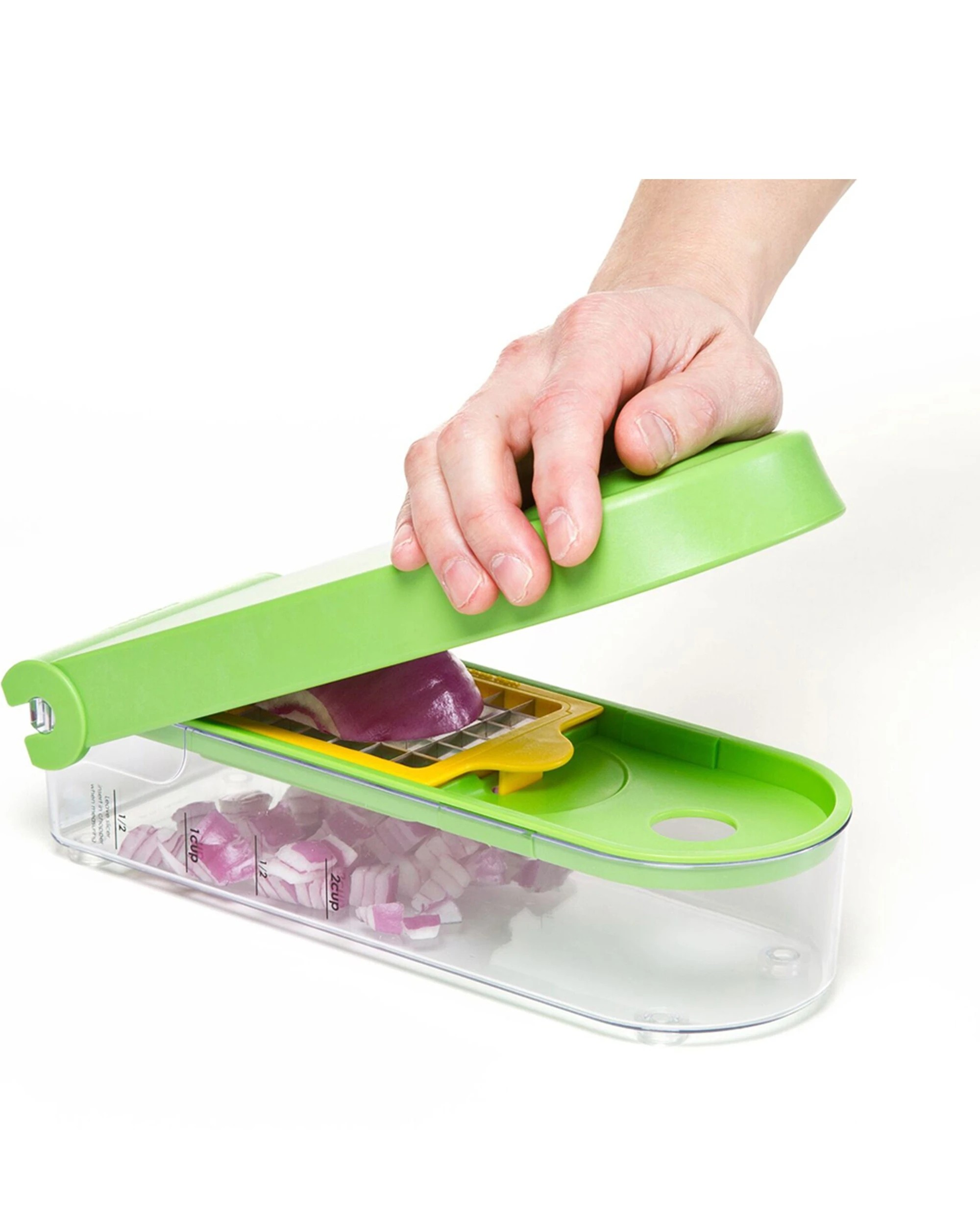 6 Progressive 3pc Prepworks Fruit Vegetable Dice Slice Chopper w Blades - Multi, 6 of 6