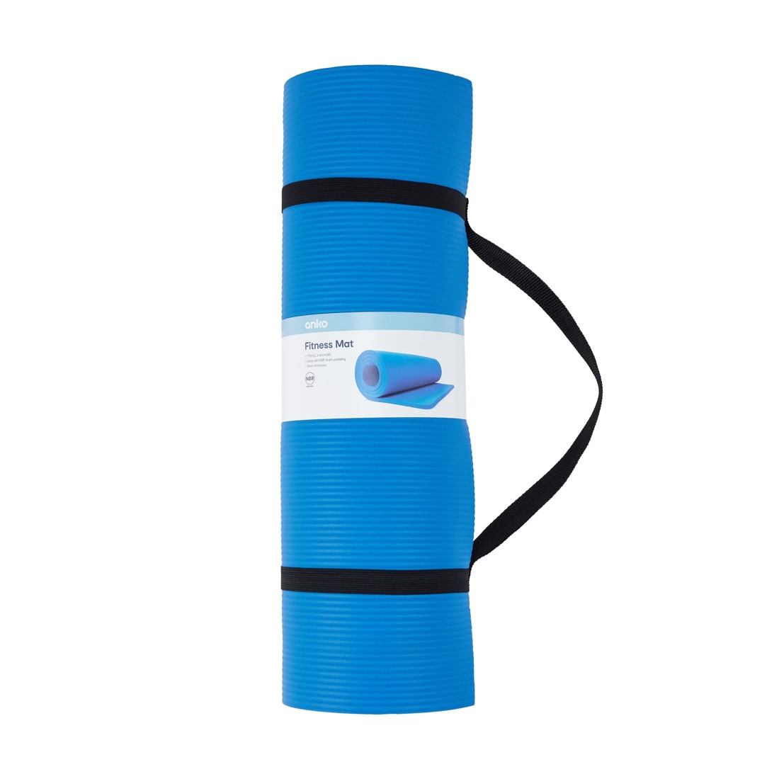 7 Fitness Mat - Blue, 7 of 7