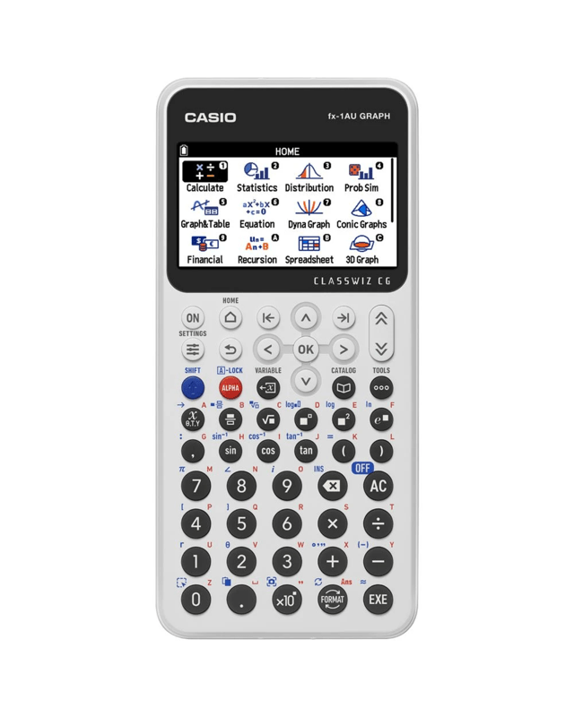 Casio FX1AU Graphing Calculator Black | Replaces fx-CG5