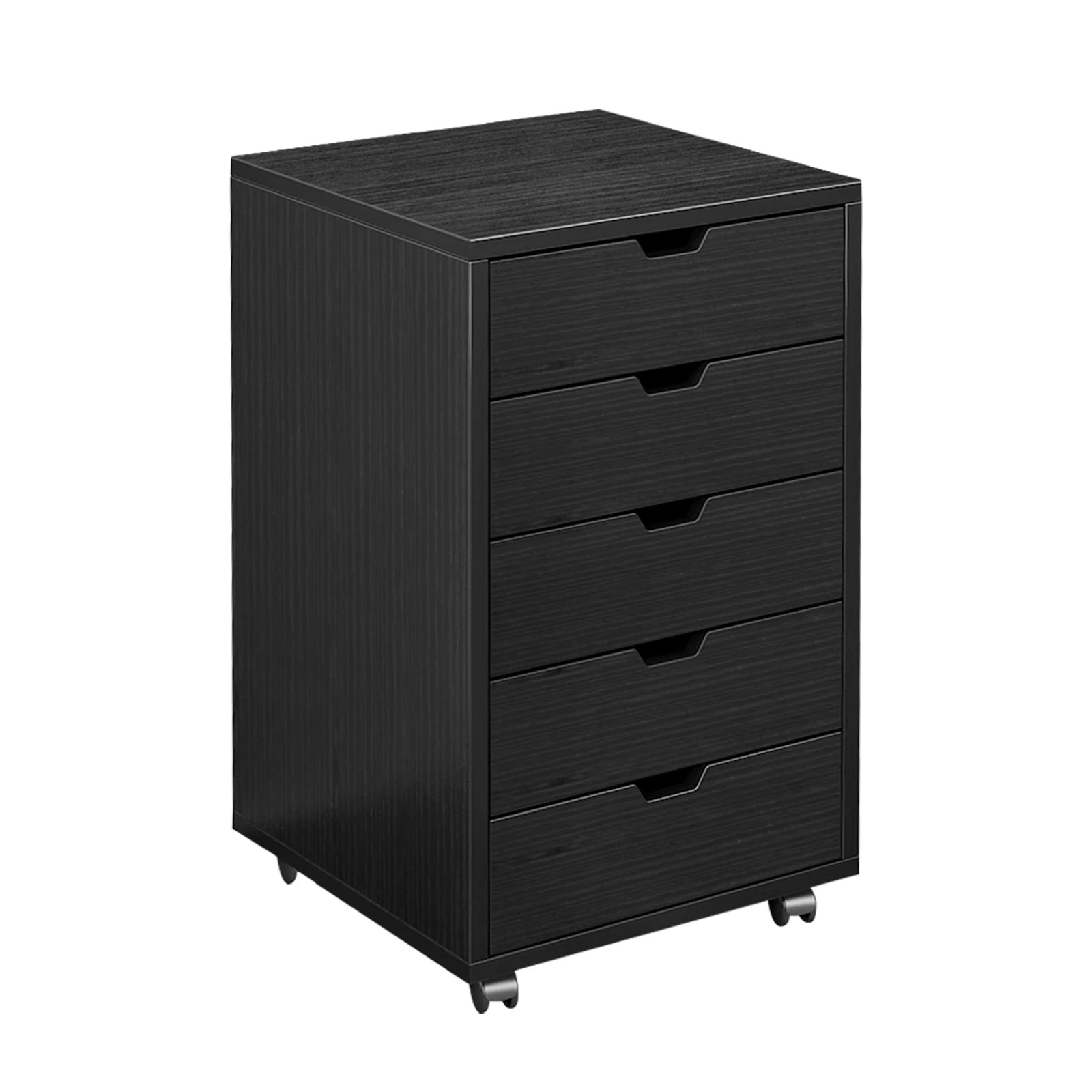 4 Ausway 5 Drawer File Cabinet Mobile Document Filing Organiser Home Office Storage Chest Cupboard, 4 of 5