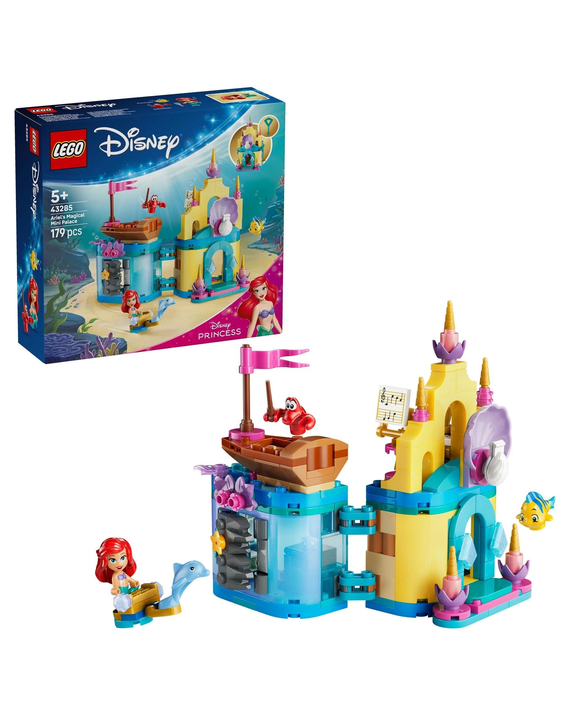 1 LEGO Disney: Princess Ariel's Magical Mini Palace - 43285, 1 of 10