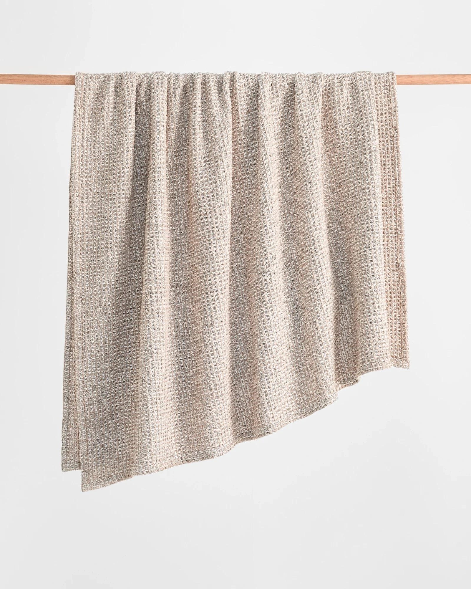 3 Target Yarn Dyed Waffle Blanket - Single Bed - Natural, 3 of 4