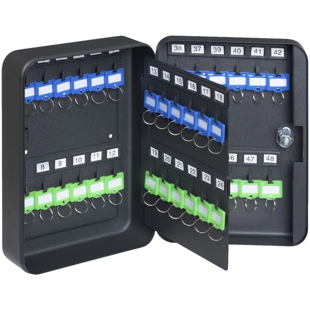 3 J.Burrows Key Safe for 48 Keys, 3 of 3