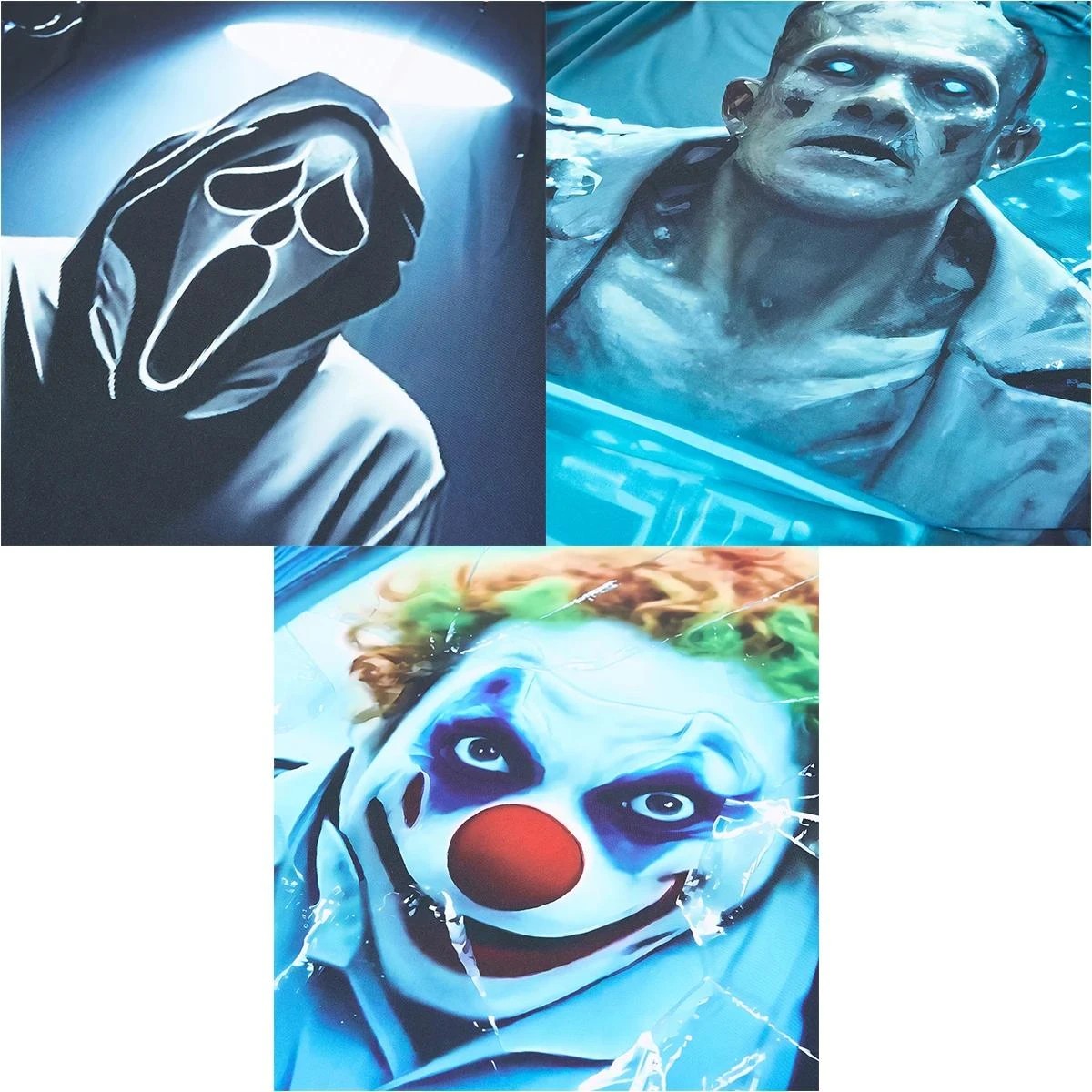 3 Halloween Door Cover - Assorted, 3 of 10