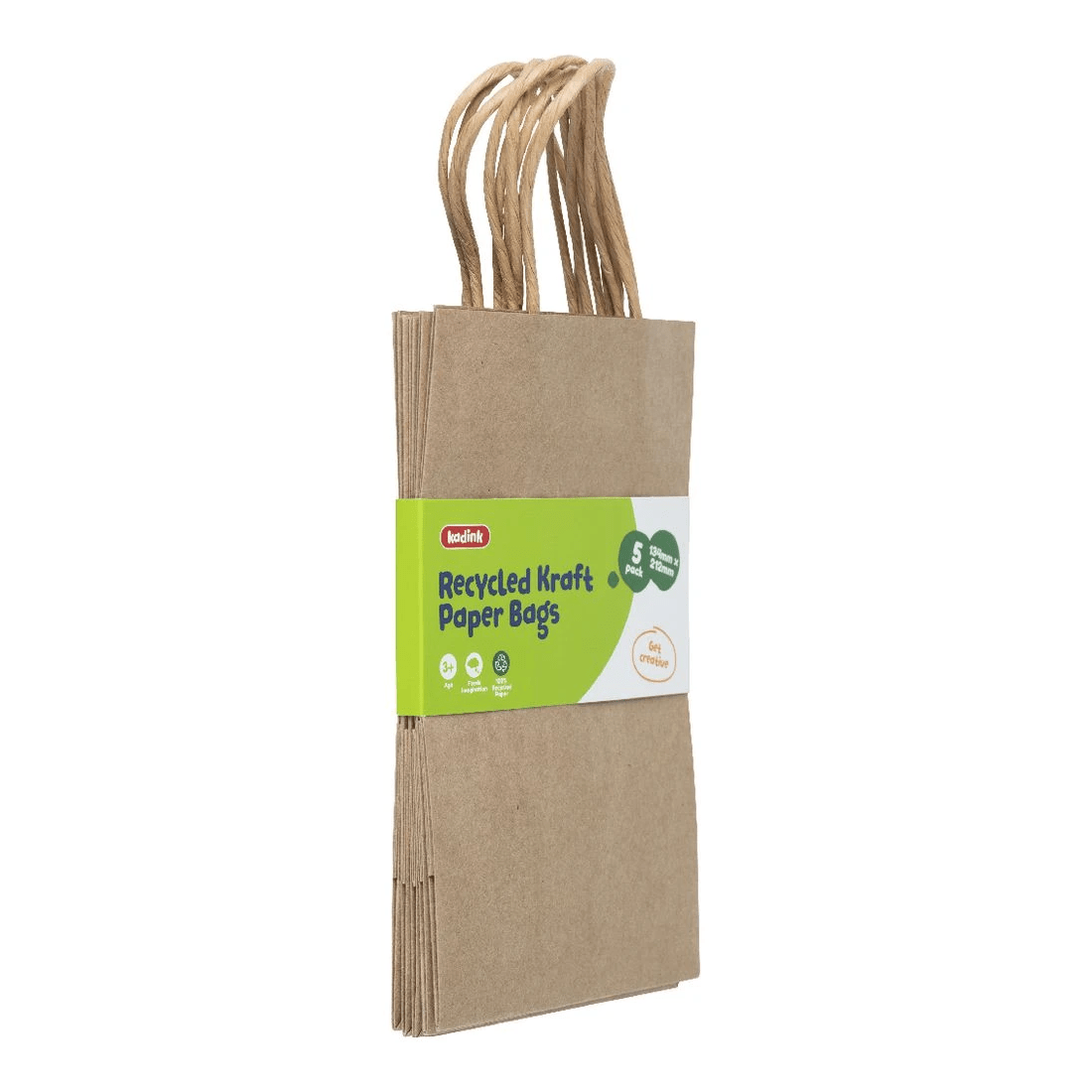 2 Kadink Kraft Paper Bags 5 Pack, 2 of 3