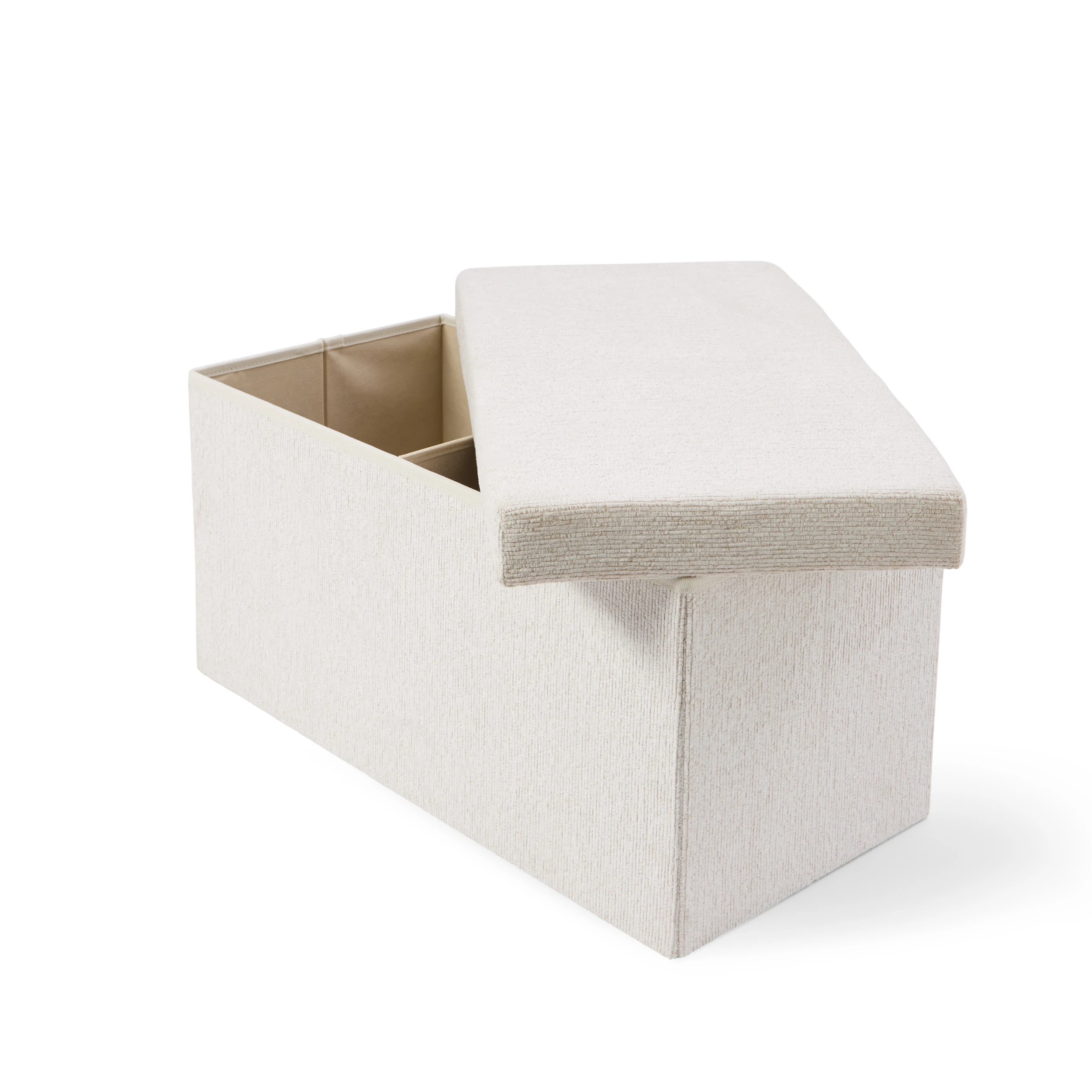 6 Rectangle Storage Ottoman Boucle, 6 of 9