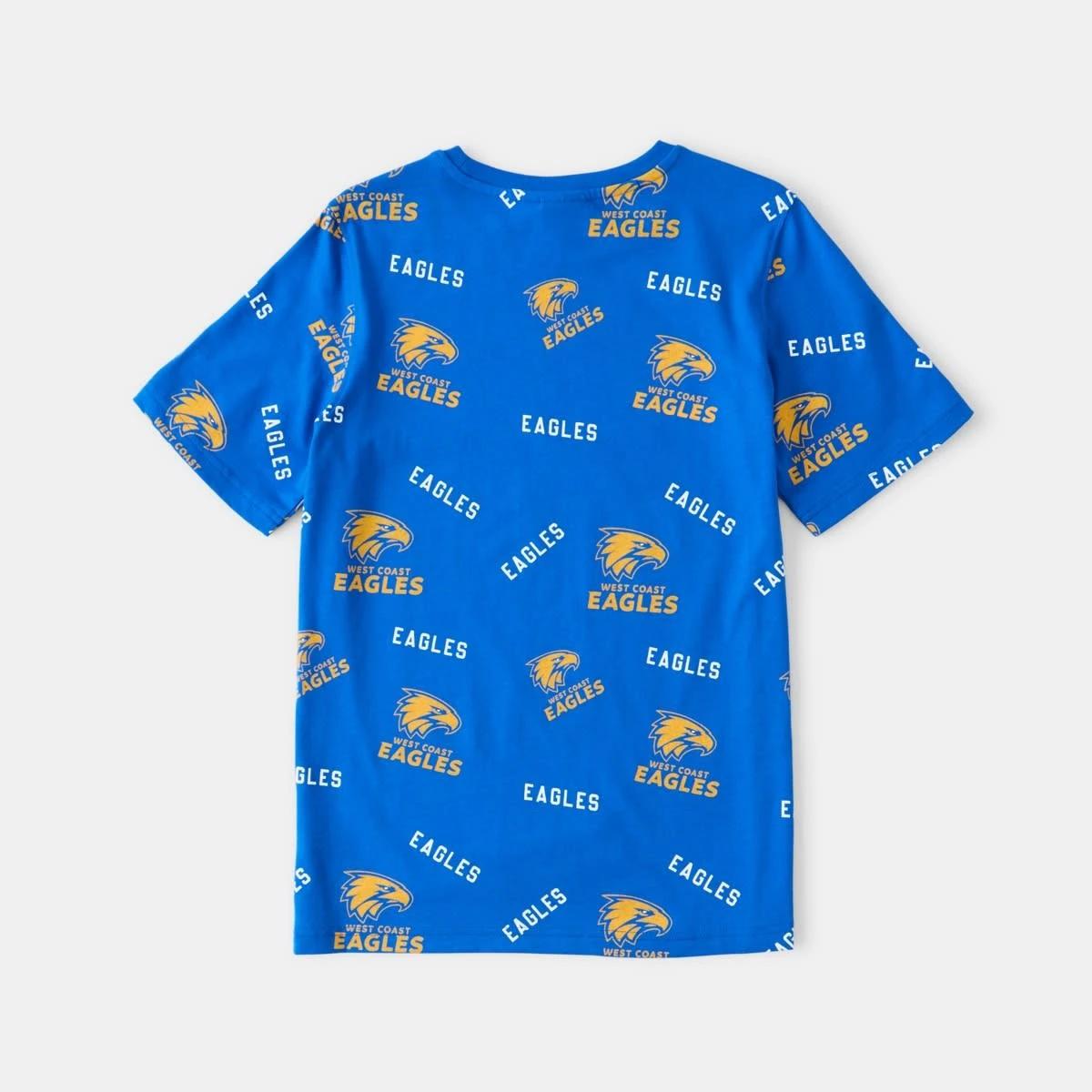 10 Official AFL Kids All Over Print T-shirt West Coast, 10 of 10